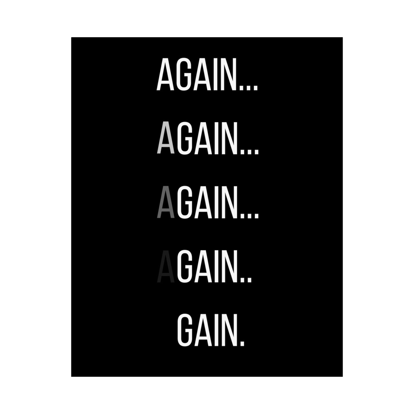 Try aGAİN