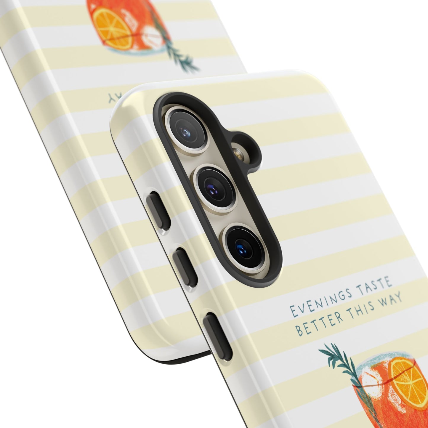 Phone Case — 'Evenings Taste Better This Way' Cocktail Design