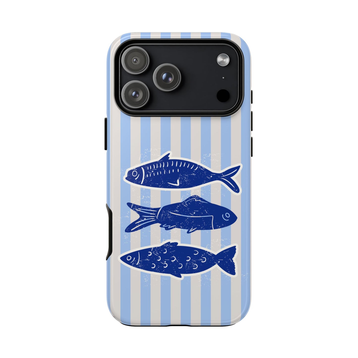 Nautical Blue Fish Phone Case