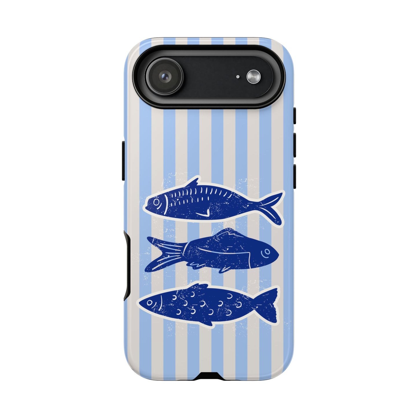 Nautical Blue Fish Phone Case