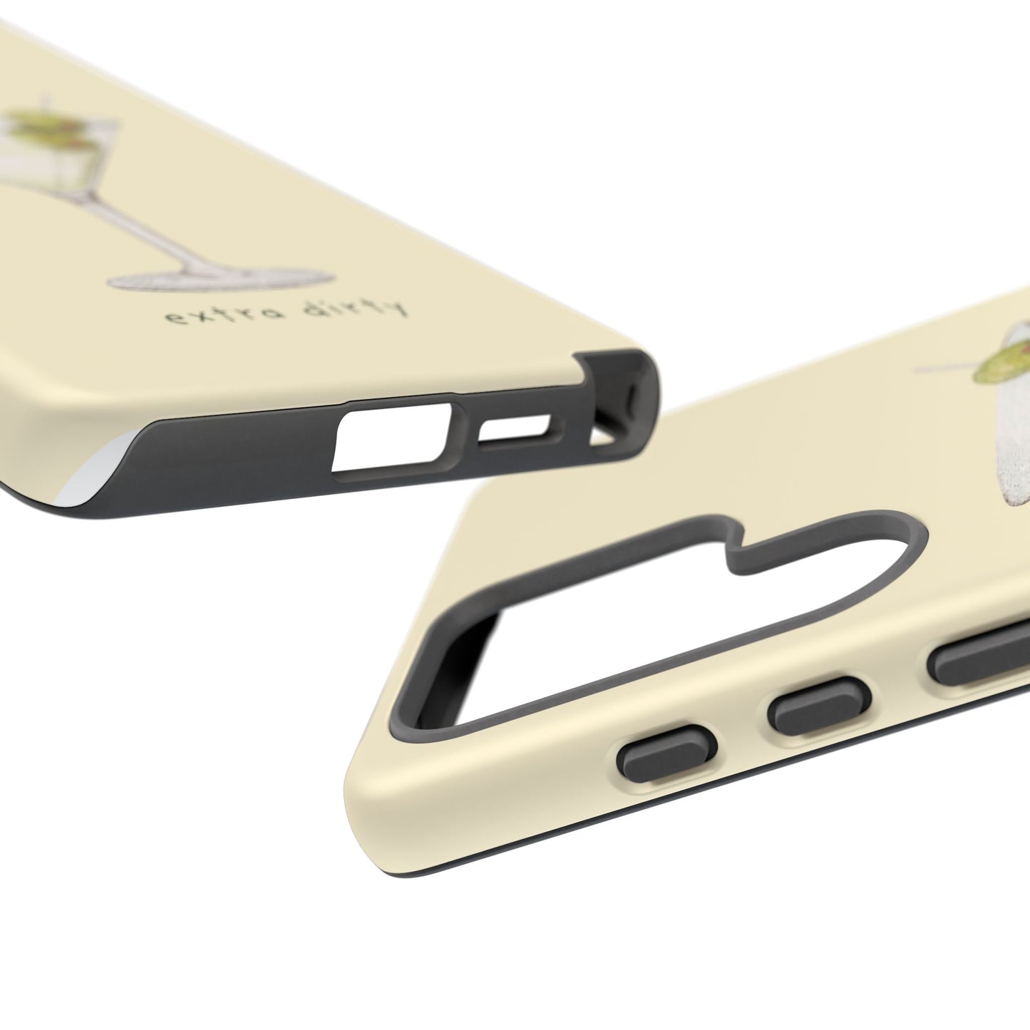 Phone Case — 'Extra Dirty' Martini Graphic