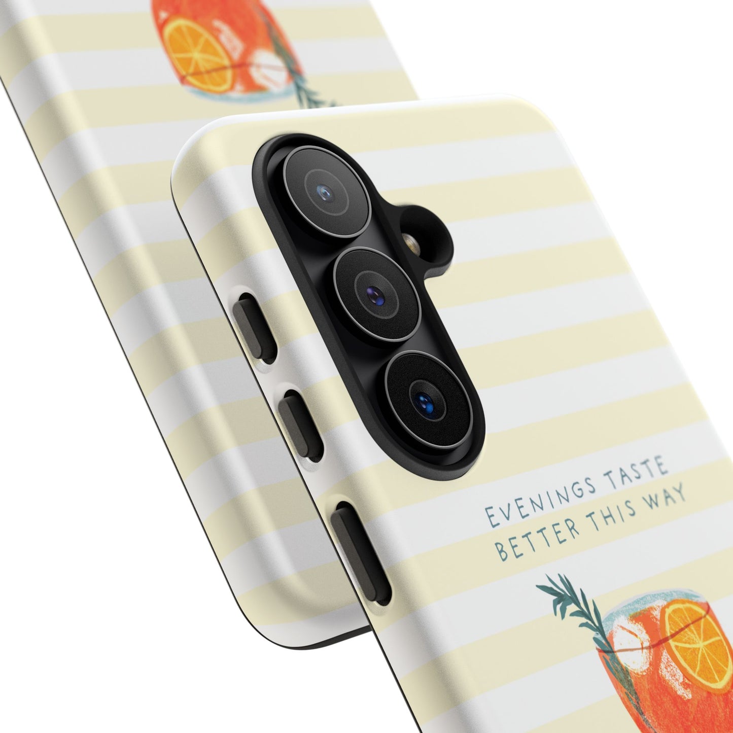 Phone Case — 'Evenings Taste Better This Way' Cocktail Design