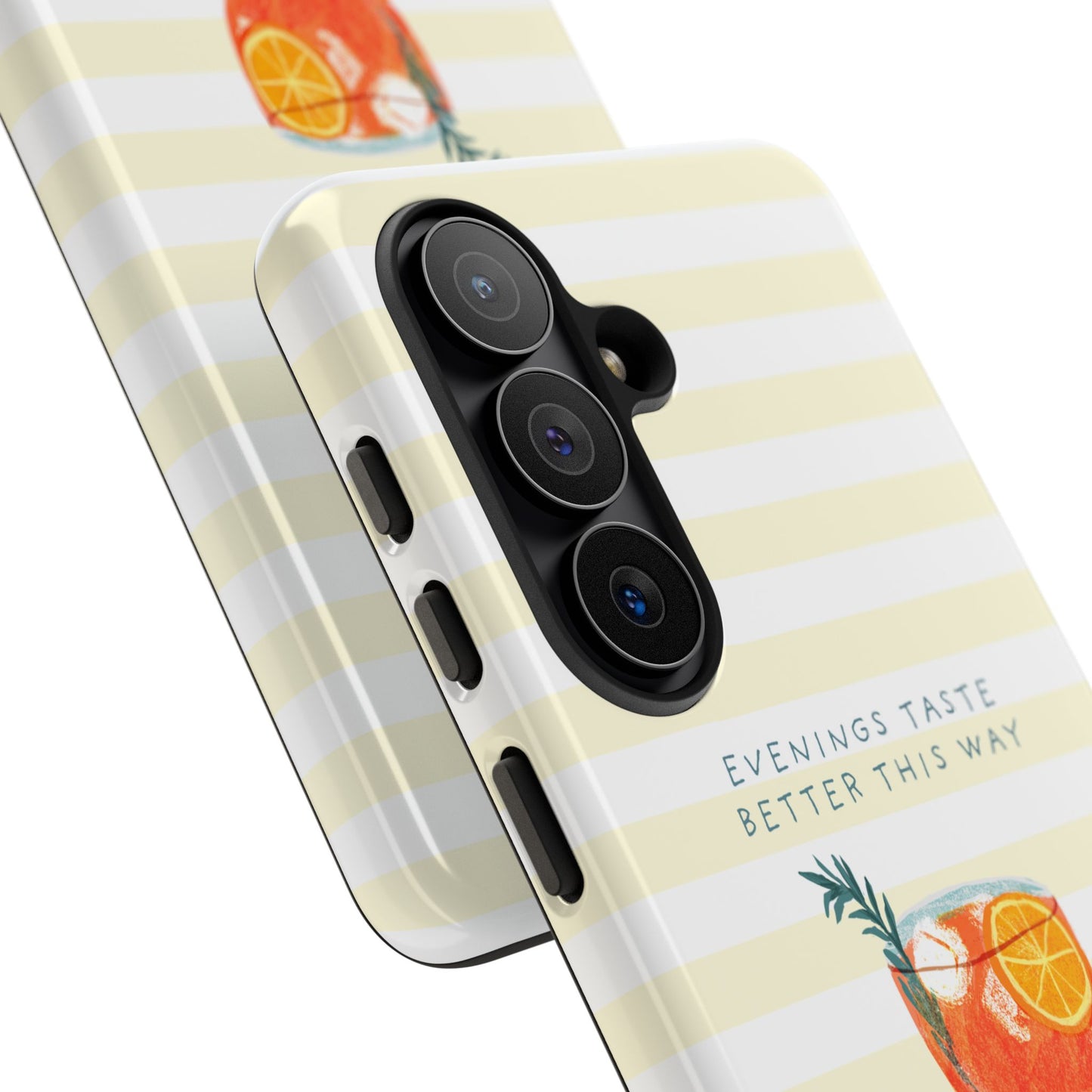 Phone Case — 'Evenings Taste Better This Way' Cocktail Design