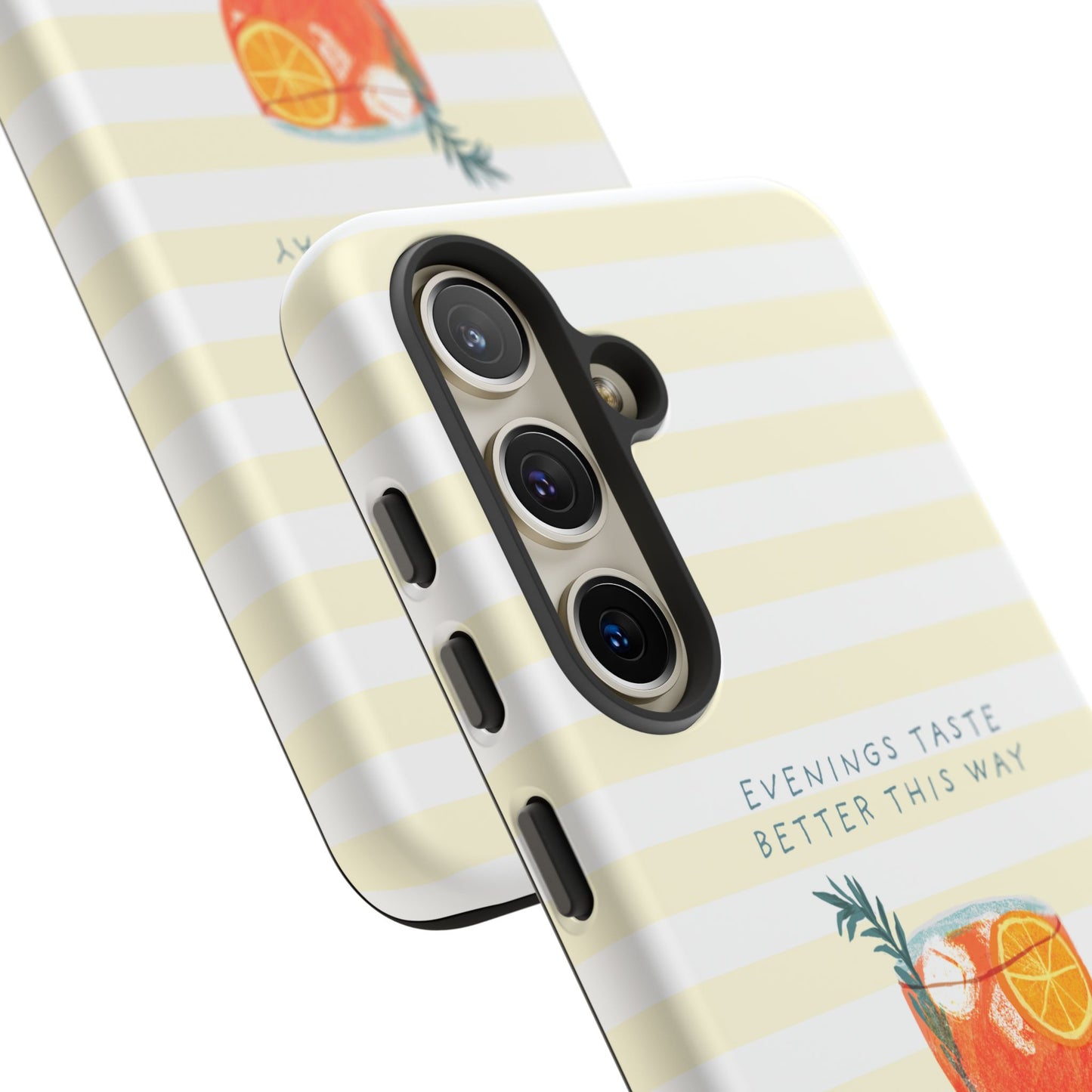 Phone Case — 'Evenings Taste Better This Way' Cocktail Design