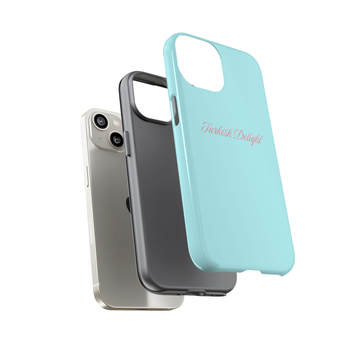 Turquoise 'Turkish Delight' Tough Phone Case — Slim Protective iPhone Case