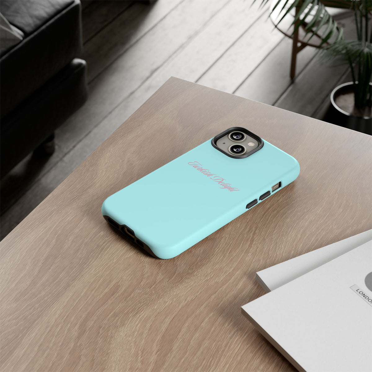 Turquoise 'Turkish Delight' Tough Phone Case — Slim Protective iPhone Case