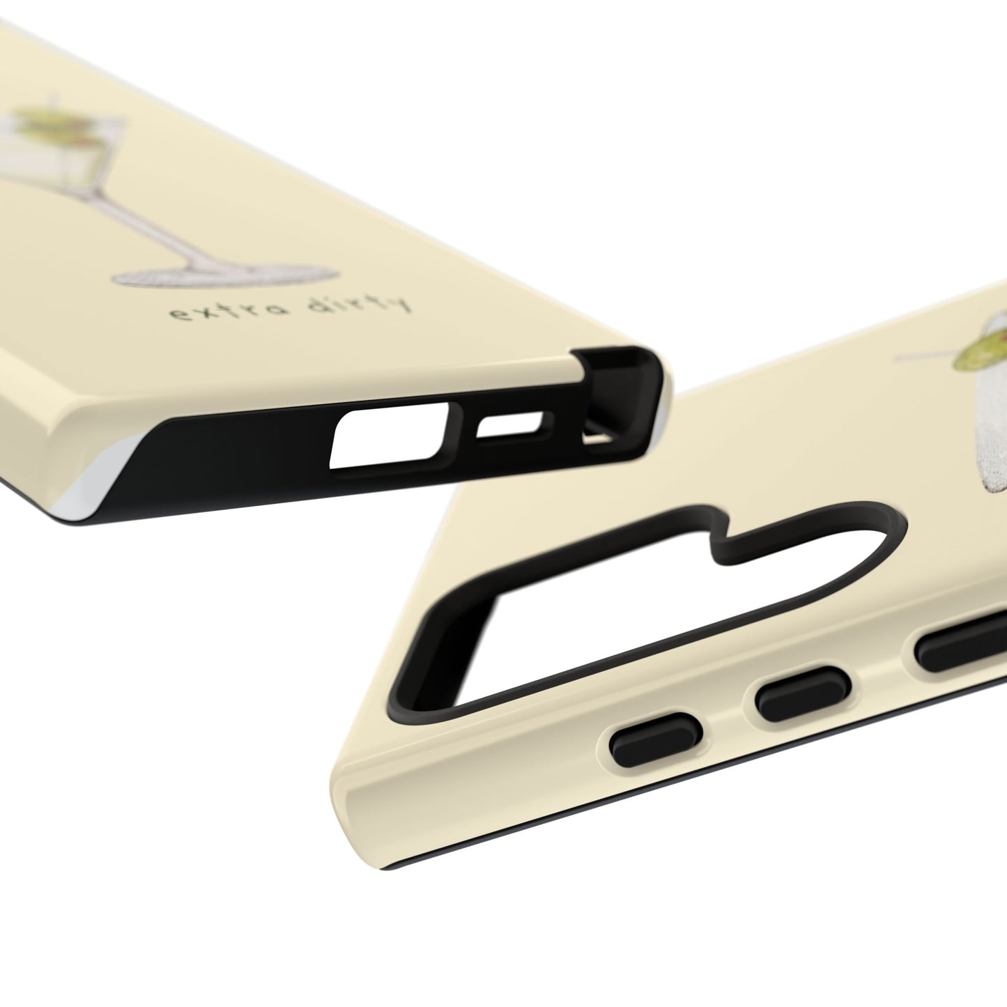 Phone Case — 'Extra Dirty' Martini Graphic