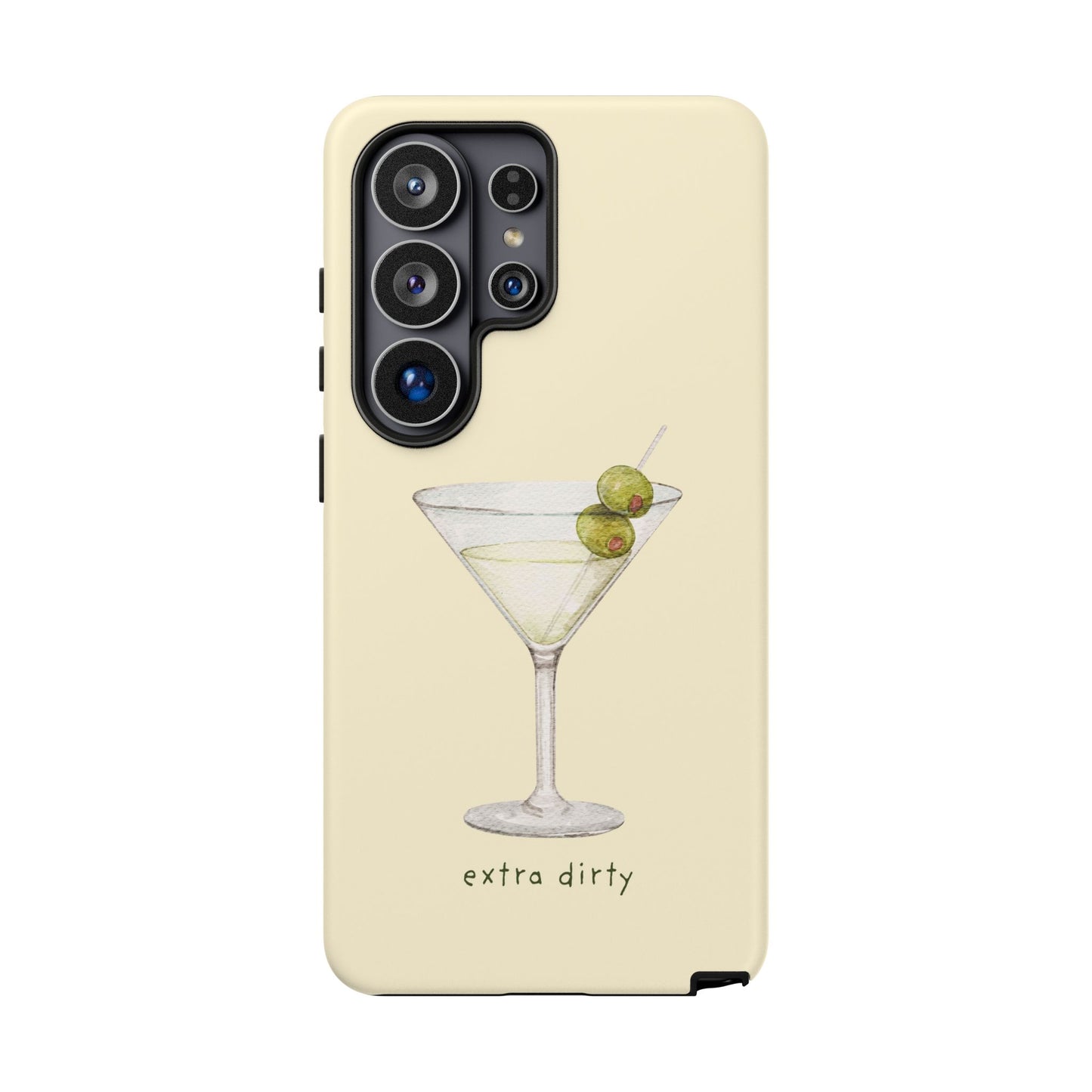 Phone Case — 'Extra Dirty' Martini Graphic