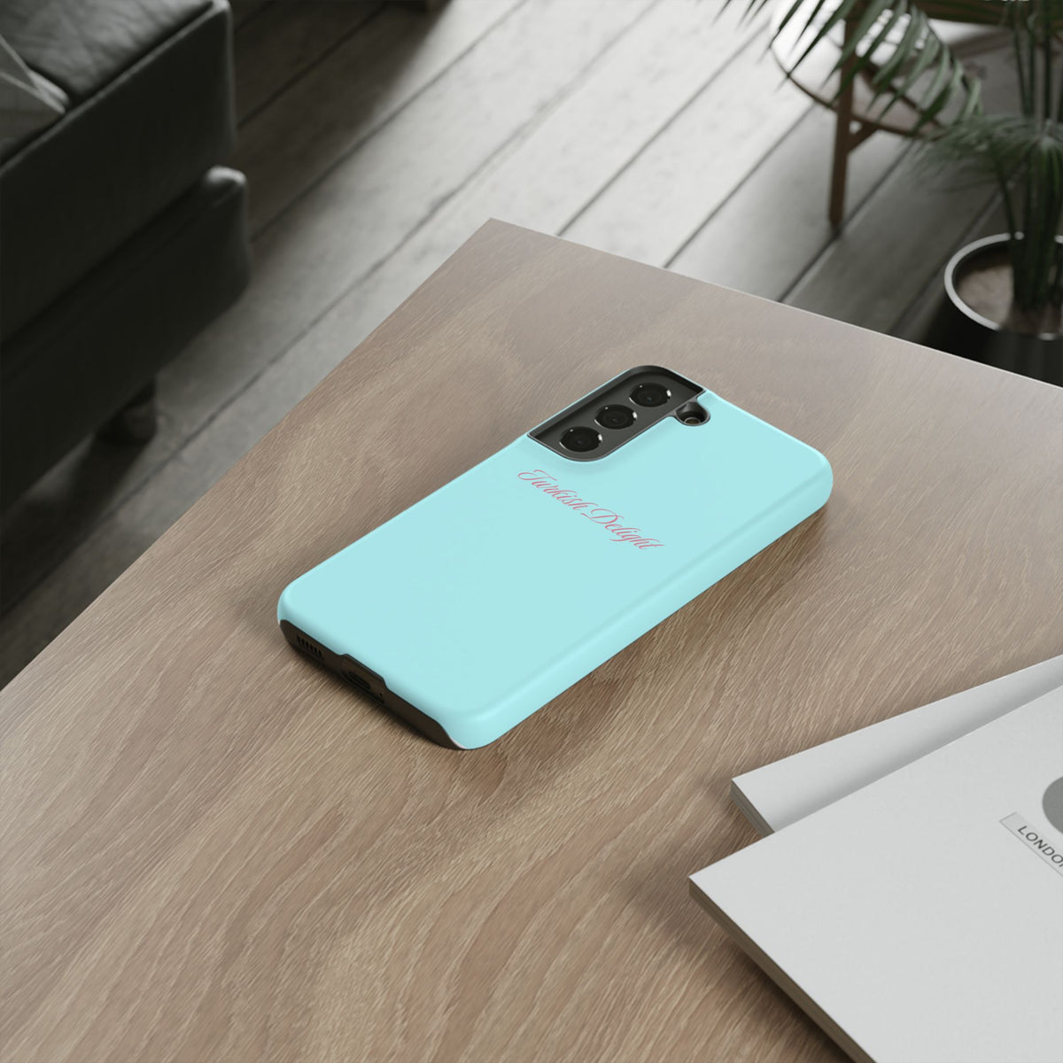 Turquoise 'Turkish Delight' Tough Phone Case — Slim Protective iPhone Case