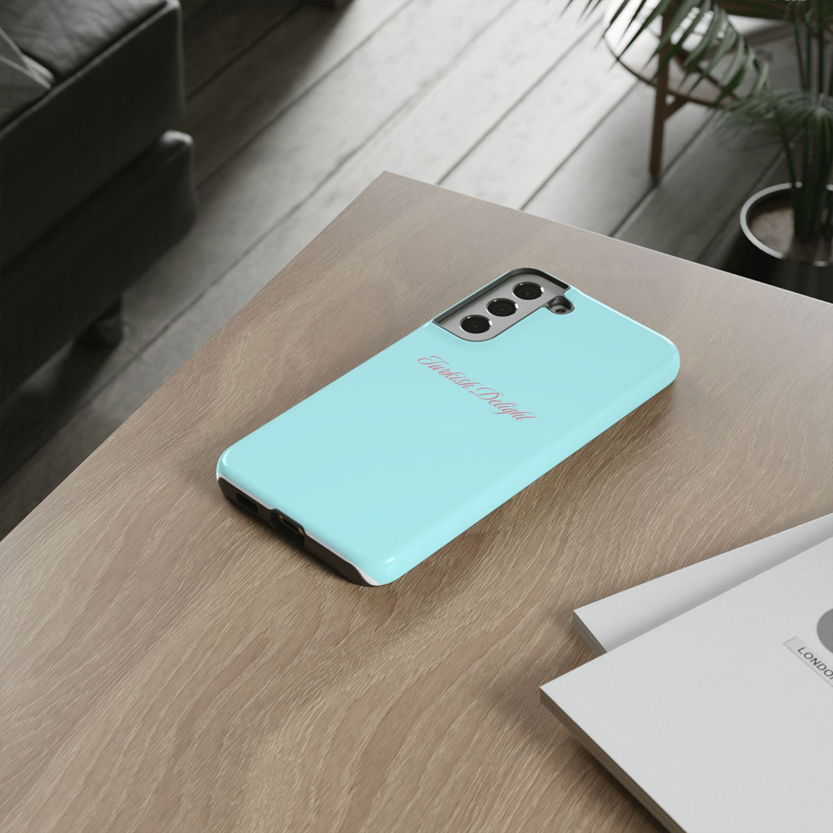 Turquoise 'Turkish Delight' Tough Phone Case — Slim Protective iPhone Case