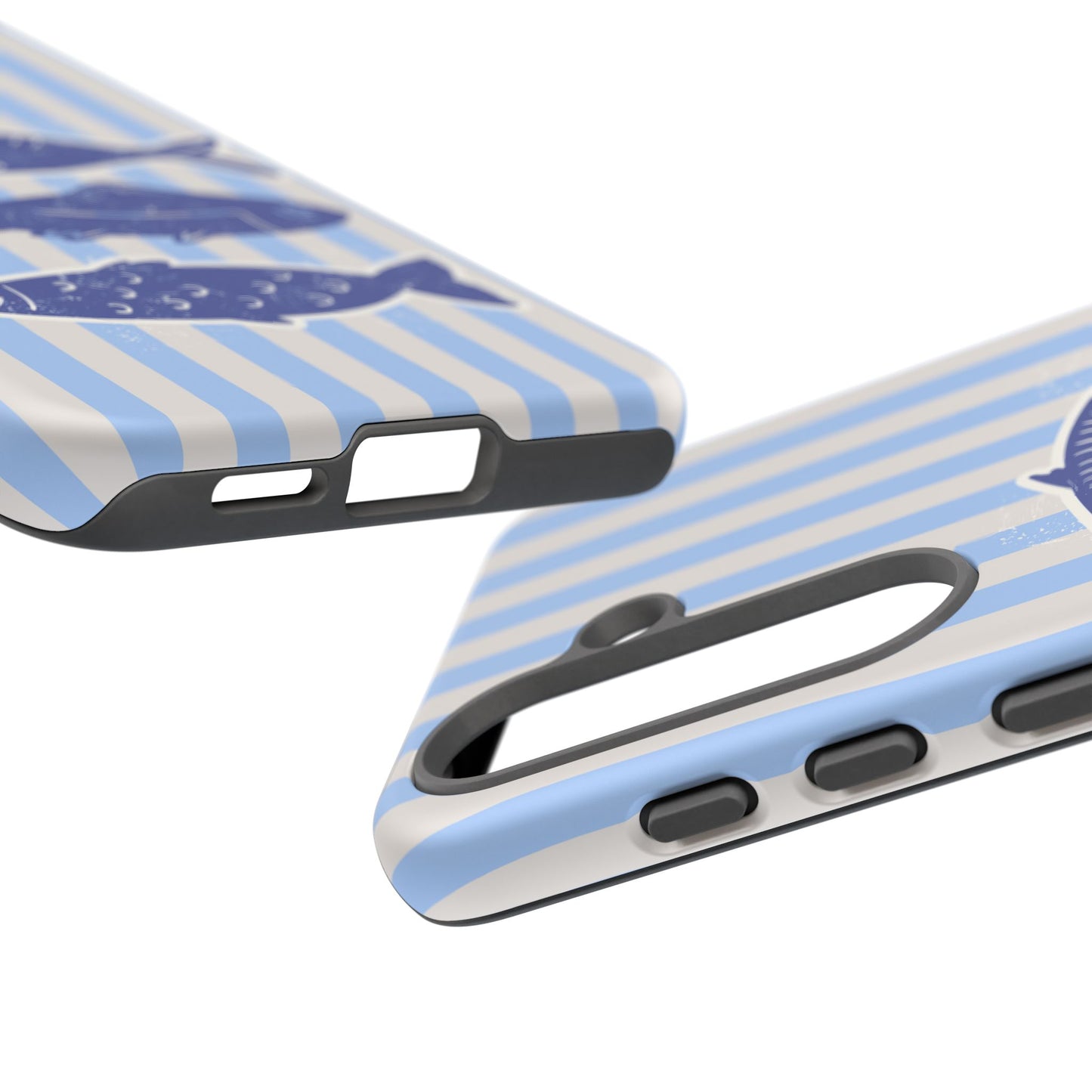 Nautical Blue Fish Phone Case
