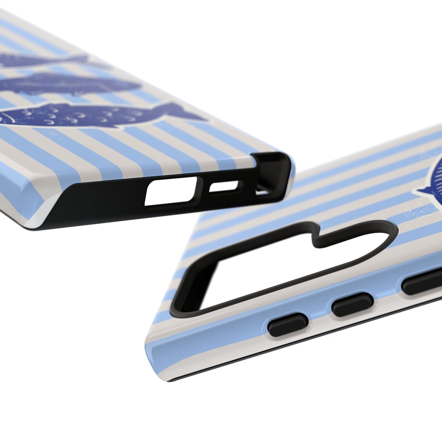 Nautical Blue Fish Phone Case