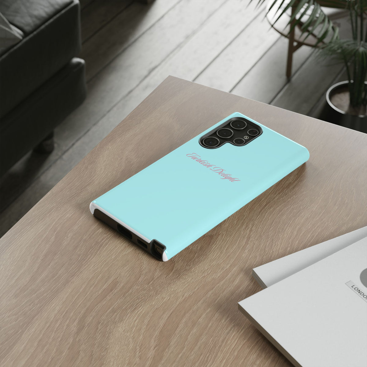 Turquoise 'Turkish Delight' Tough Phone Case — Slim Protective iPhone Case