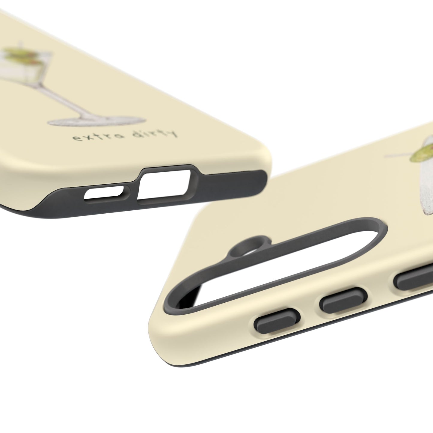 Phone Case — 'Extra Dirty' Martini Graphic
