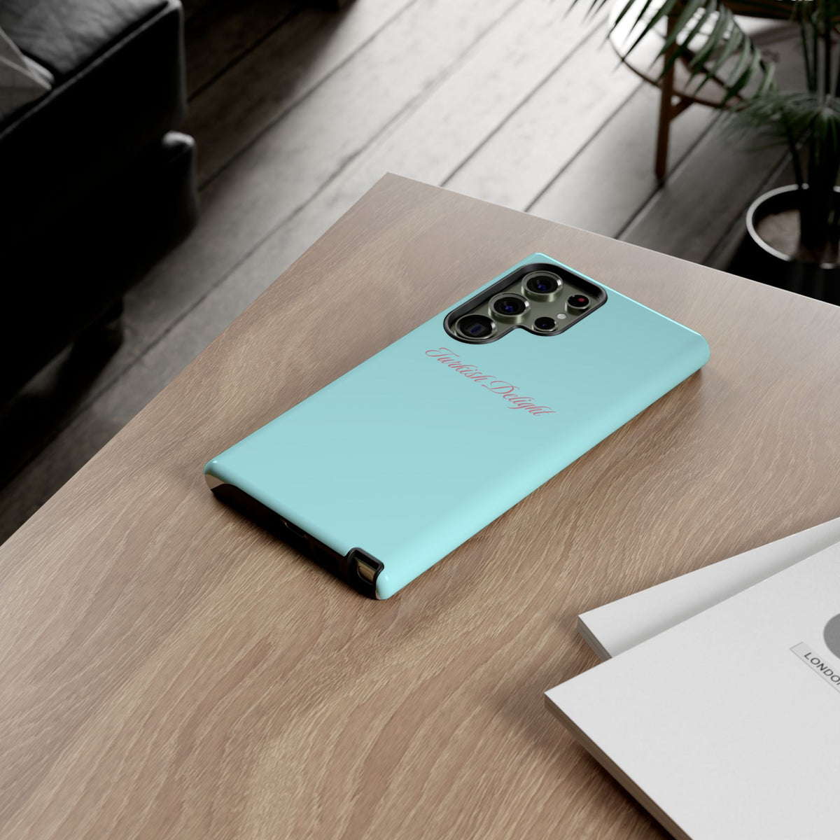 Turquoise 'Turkish Delight' Tough Phone Case — Slim Protective iPhone Case