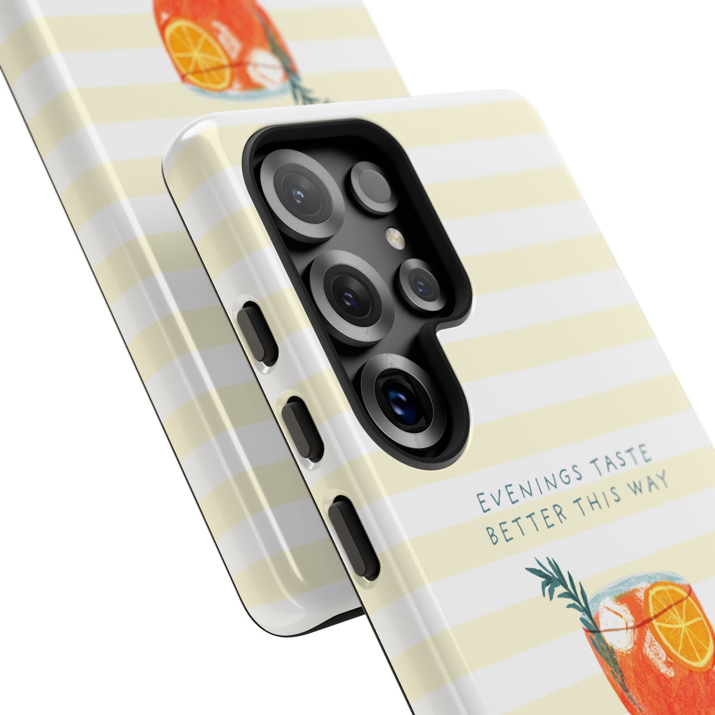 Phone Case — 'Evenings Taste Better This Way' Cocktail Design