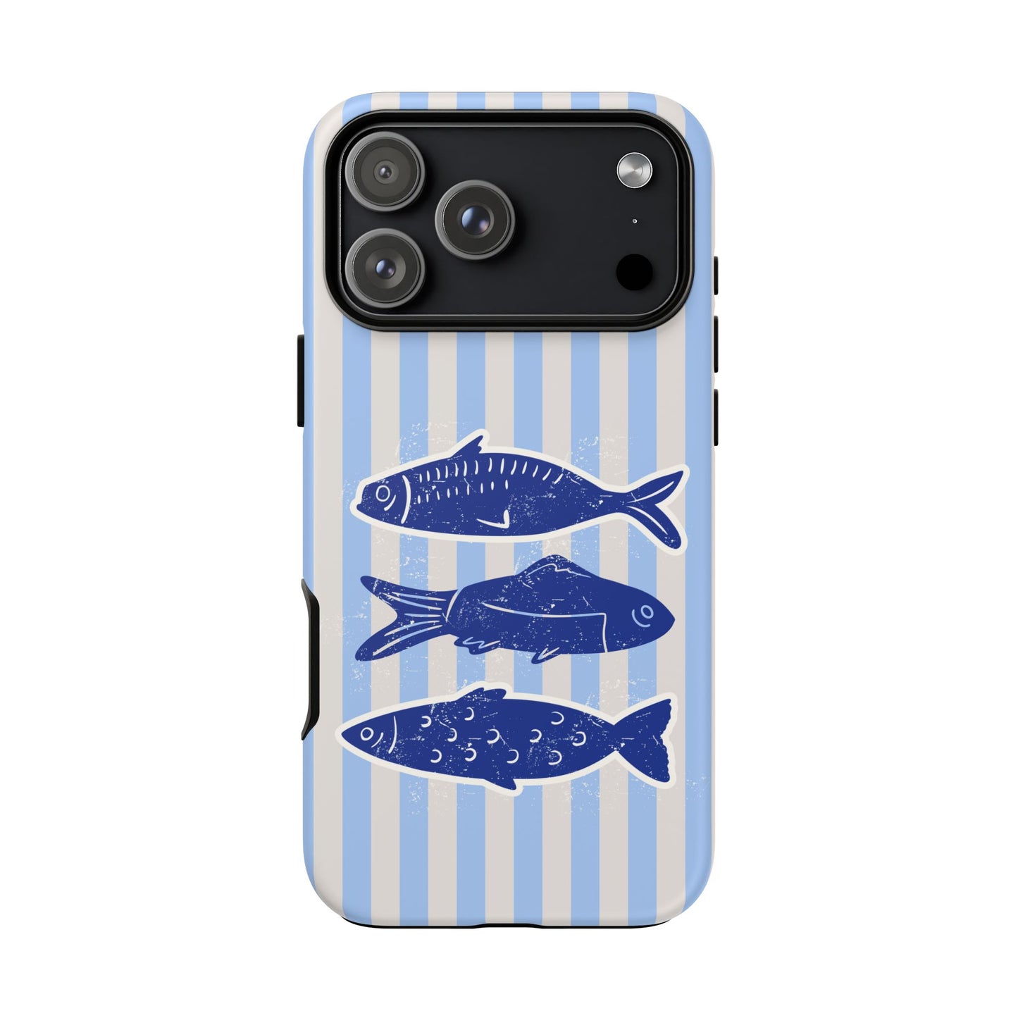 Nautical Blue Fish Phone Case