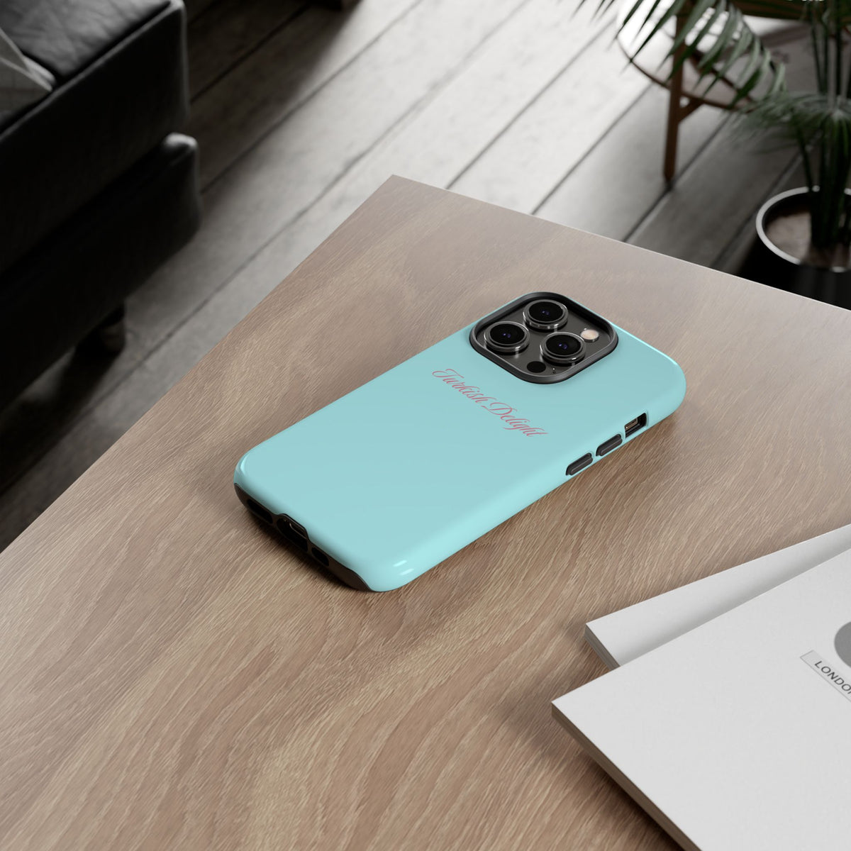 Turquoise 'Turkish Delight' Tough Phone Case — Slim Protective iPhone Case