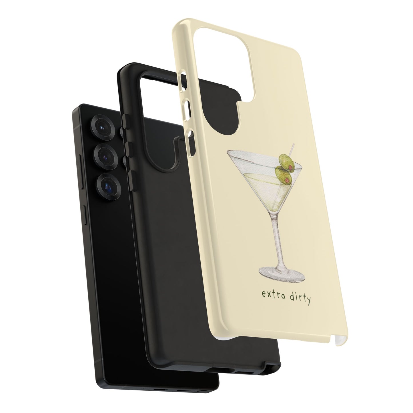 Phone Case — 'Extra Dirty' Martini Graphic
