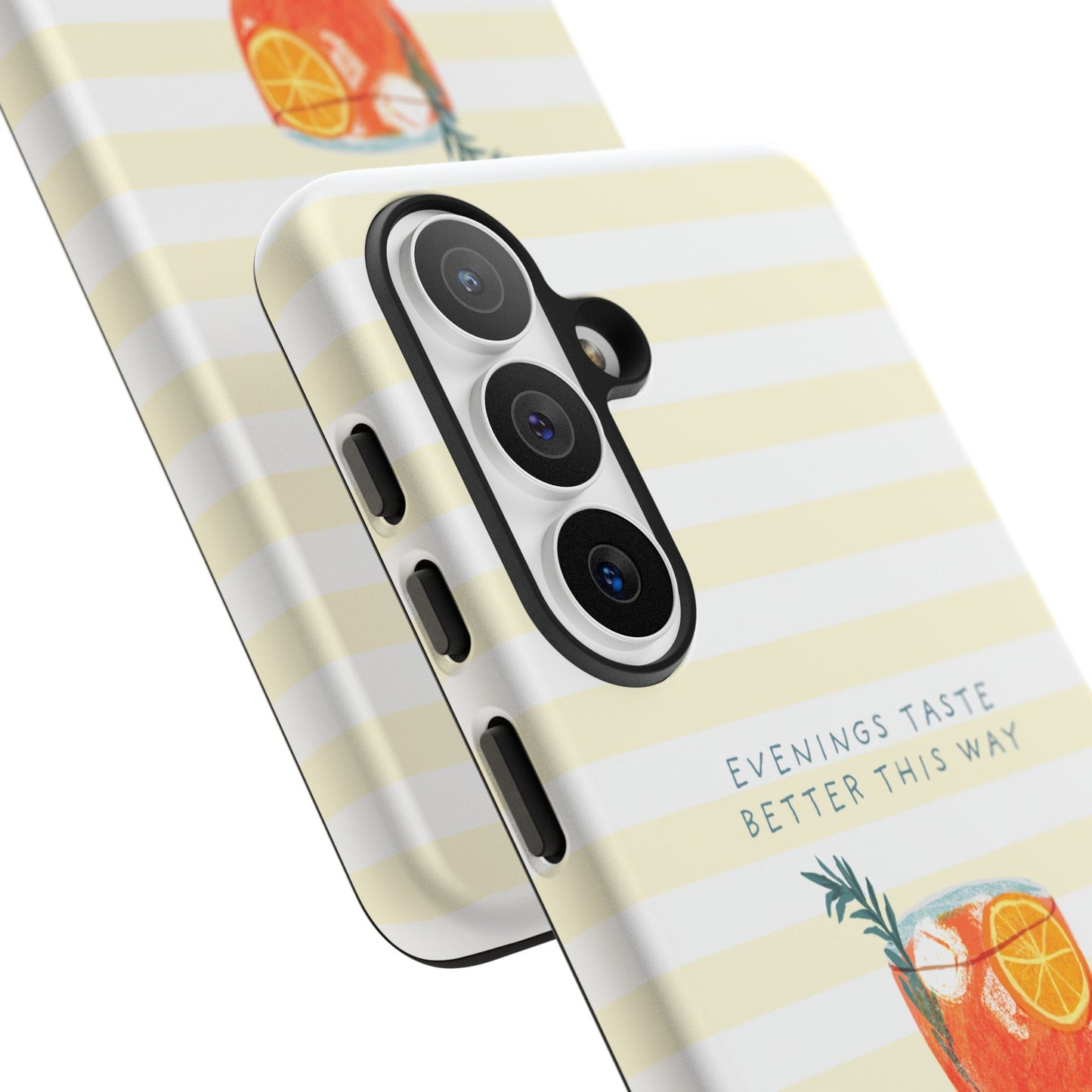 Phone Case — 'Evenings Taste Better This Way' Cocktail Design