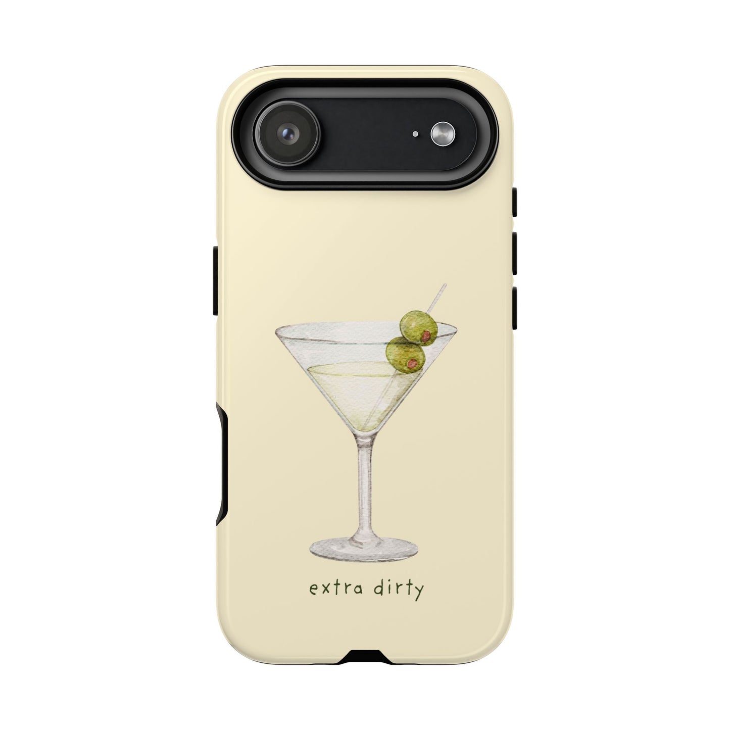 Phone Case — 'Extra Dirty' Martini Graphic