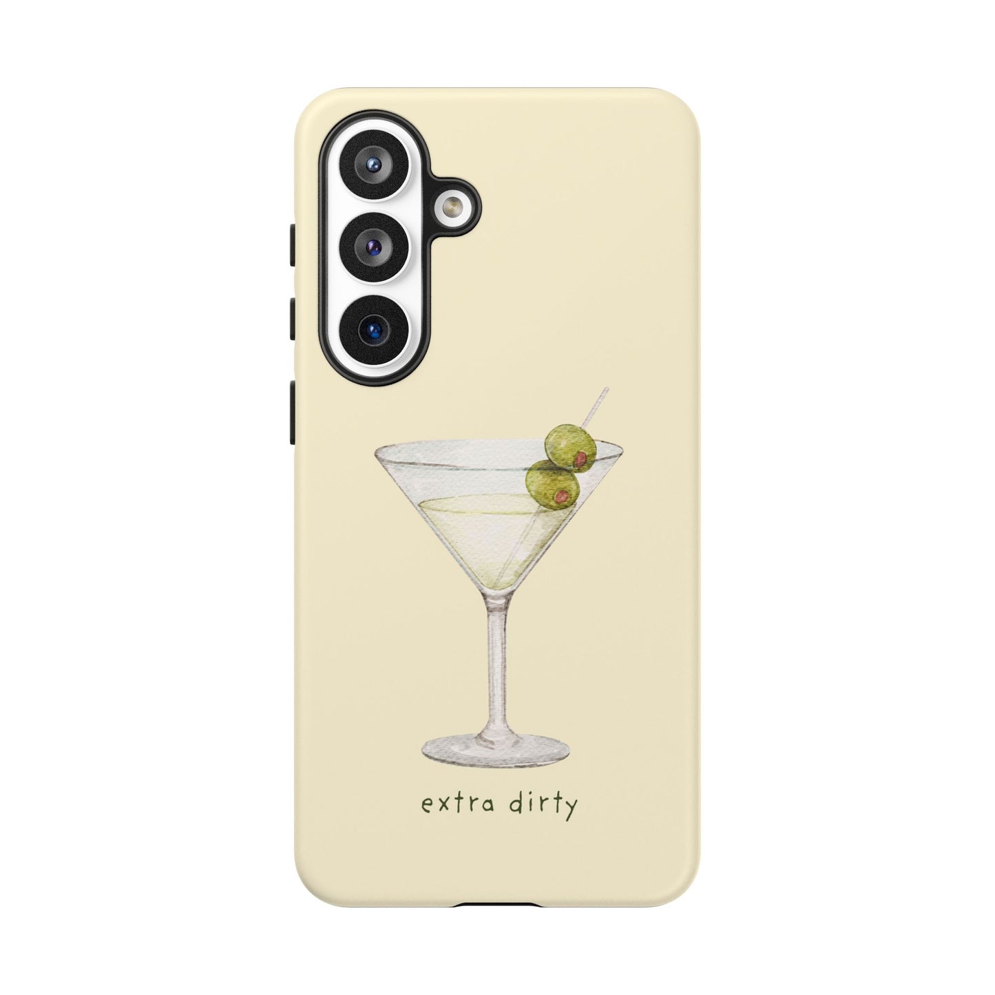 Phone Case — 'Extra Dirty' Martini Graphic