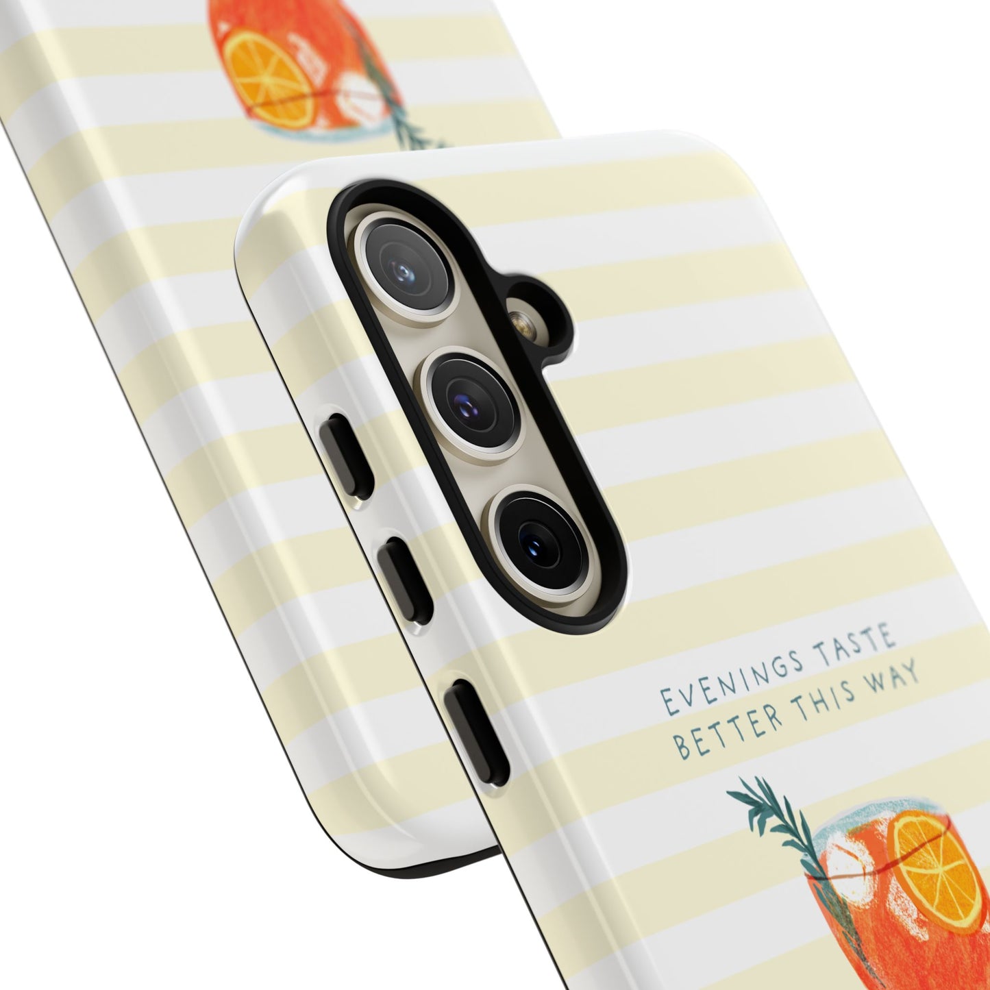 Phone Case — 'Evenings Taste Better This Way' Cocktail Design