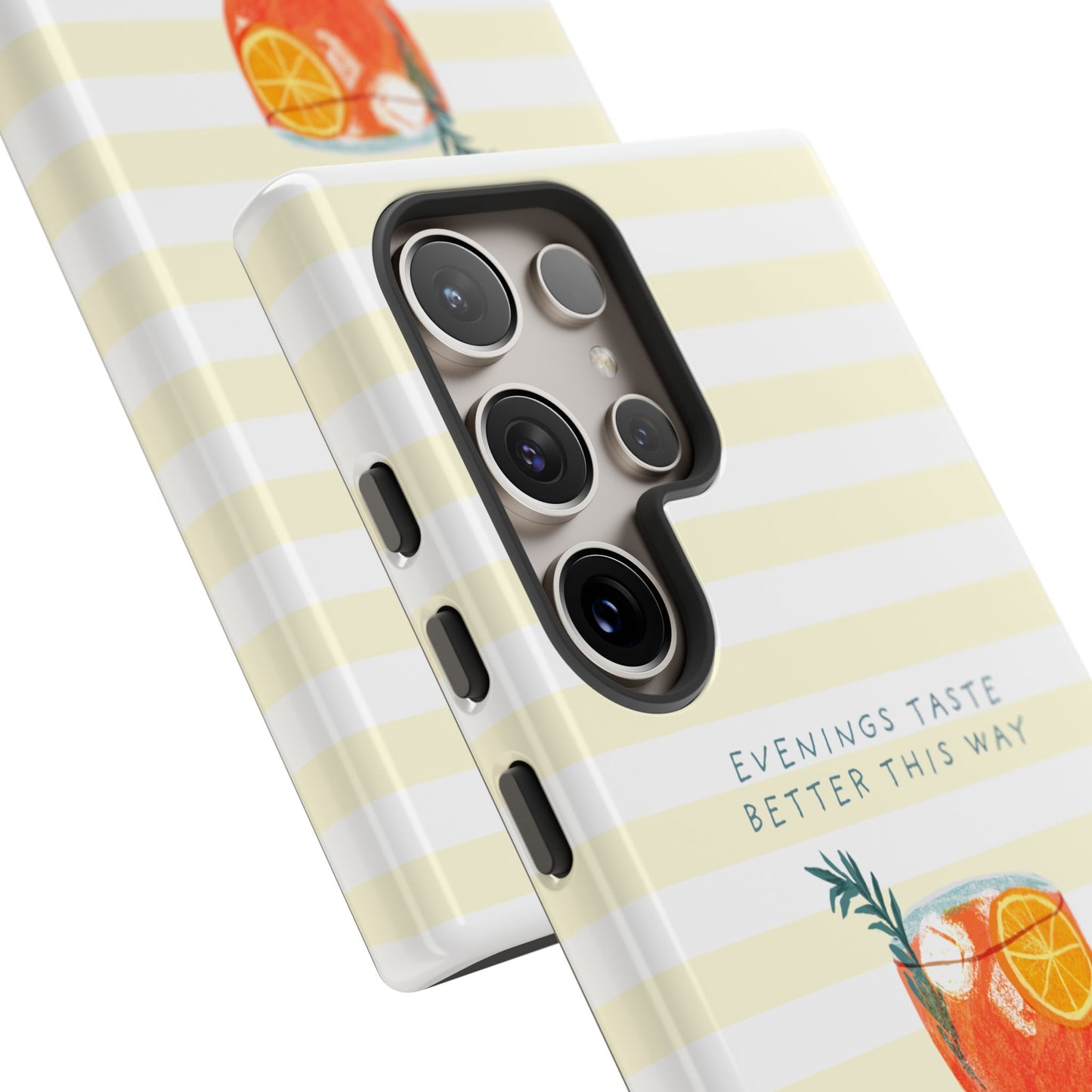 Phone Case — 'Evenings Taste Better This Way' Cocktail Design