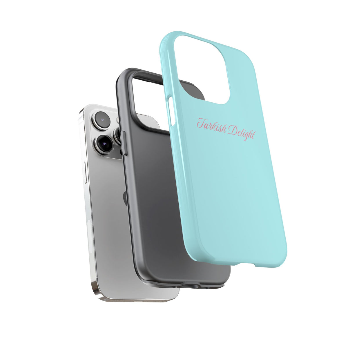 Turquoise 'Turkish Delight' Tough Phone Case — Slim Protective iPhone Case