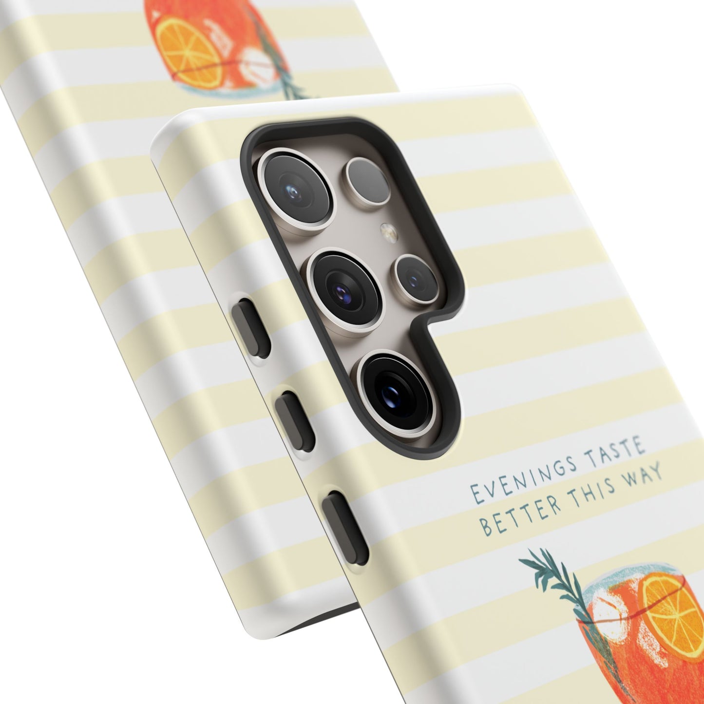 Phone Case — 'Evenings Taste Better This Way' Cocktail Design