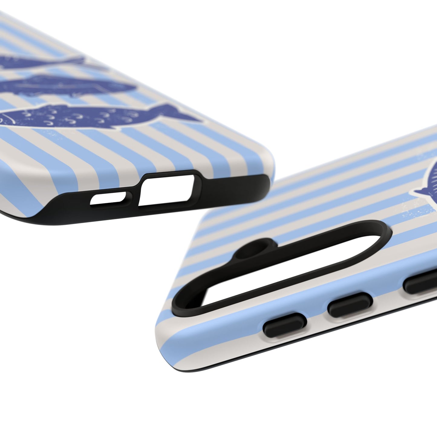 Nautical Blue Fish Phone Case