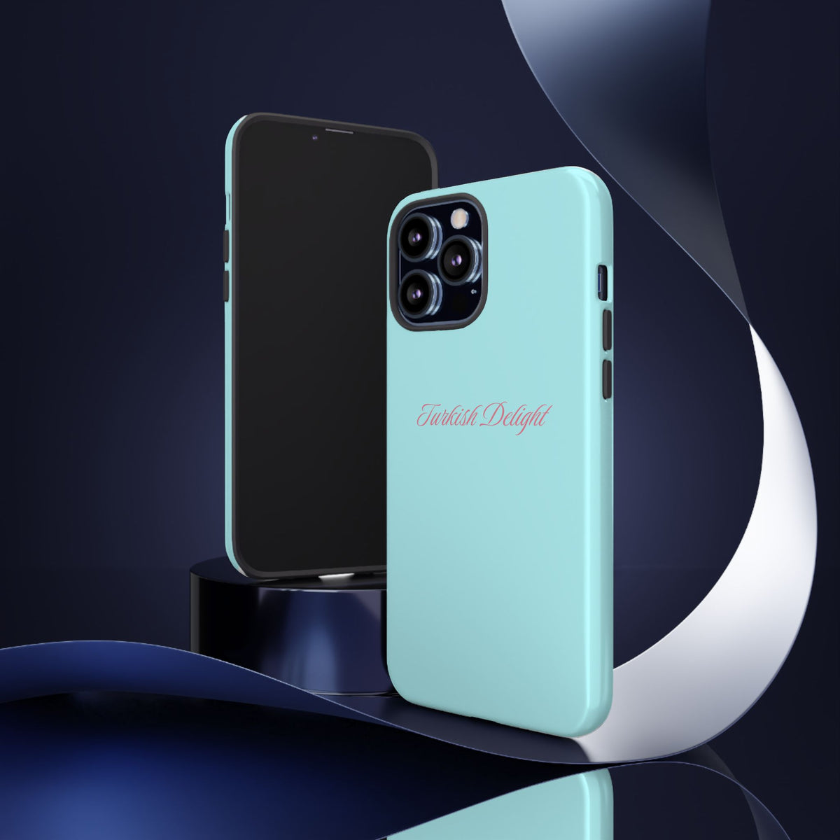 Turquoise 'Turkish Delight' Tough Phone Case — Slim Protective iPhone Case