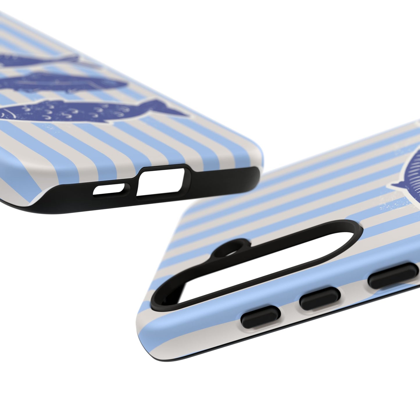 Nautical Blue Fish Phone Case
