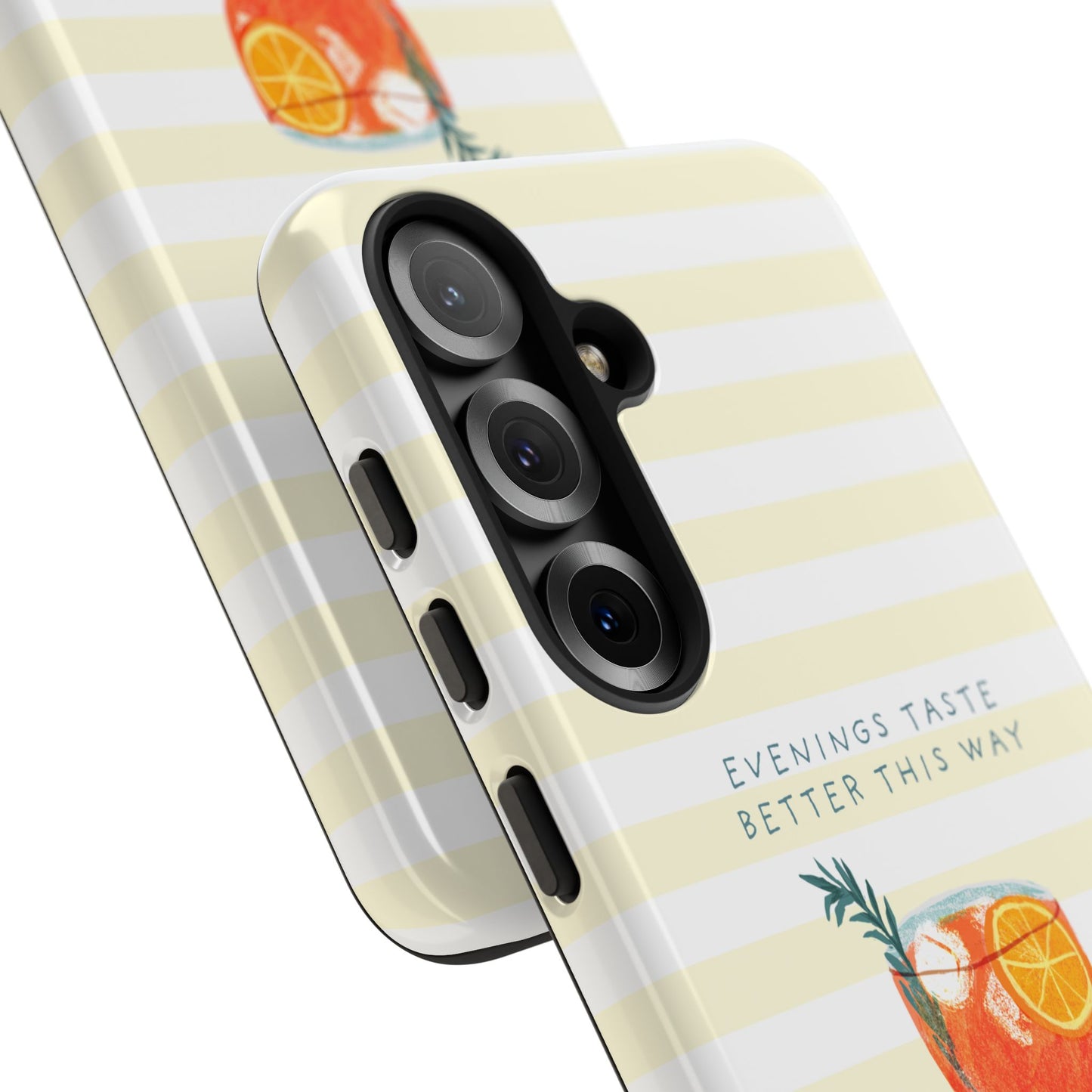 Phone Case — 'Evenings Taste Better This Way' Cocktail Design