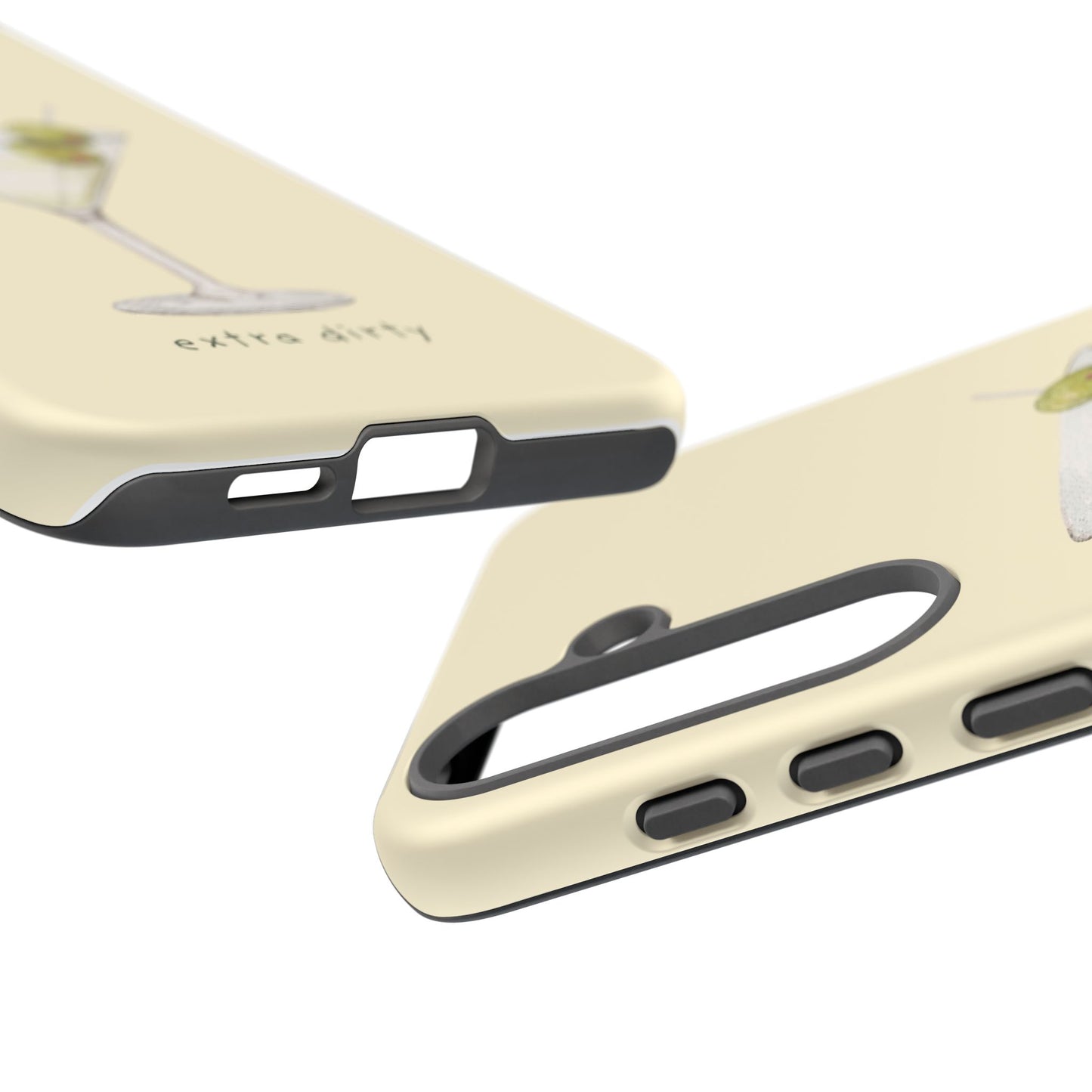 Phone Case — 'Extra Dirty' Martini Graphic