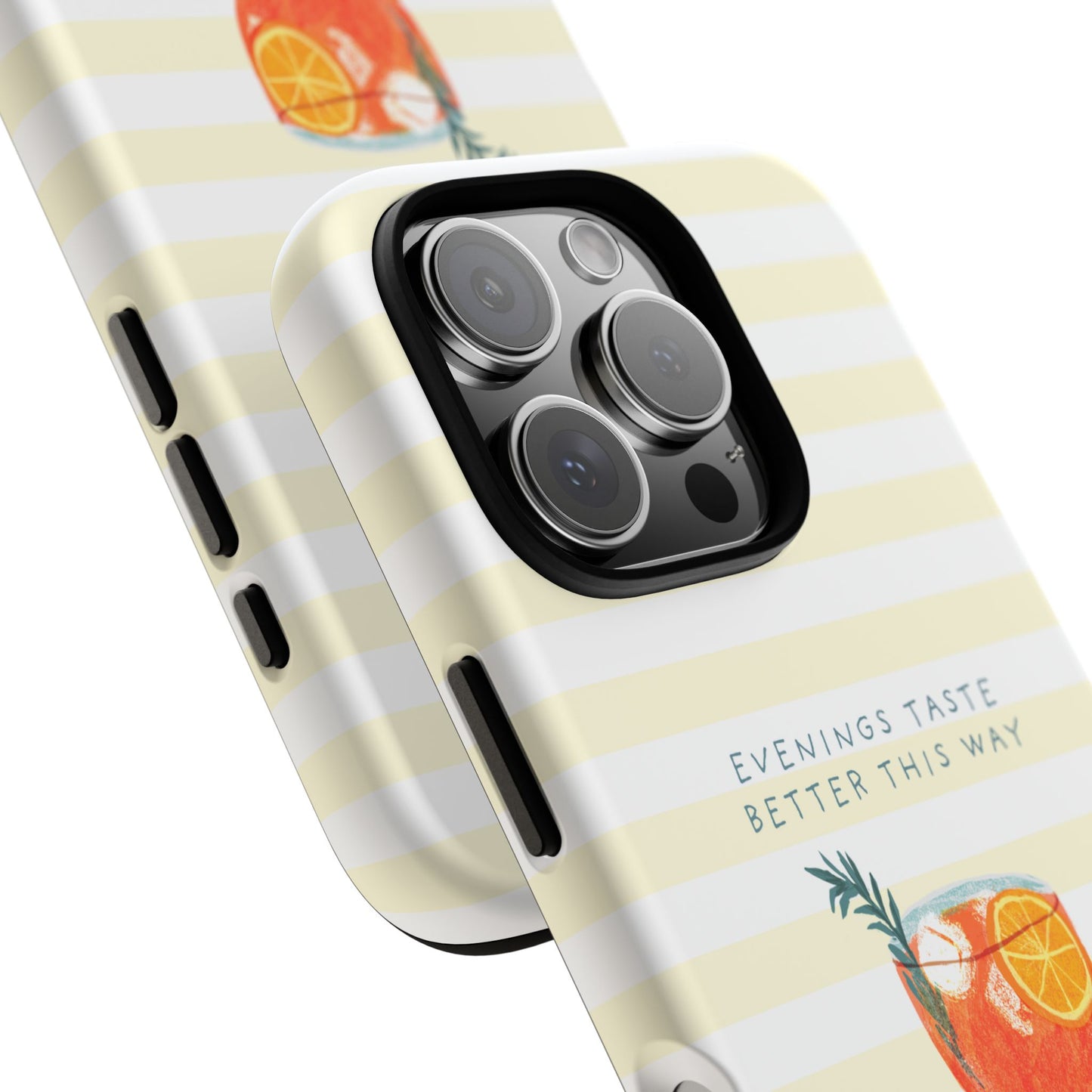 Phone Case — 'Evenings Taste Better This Way' Cocktail Design