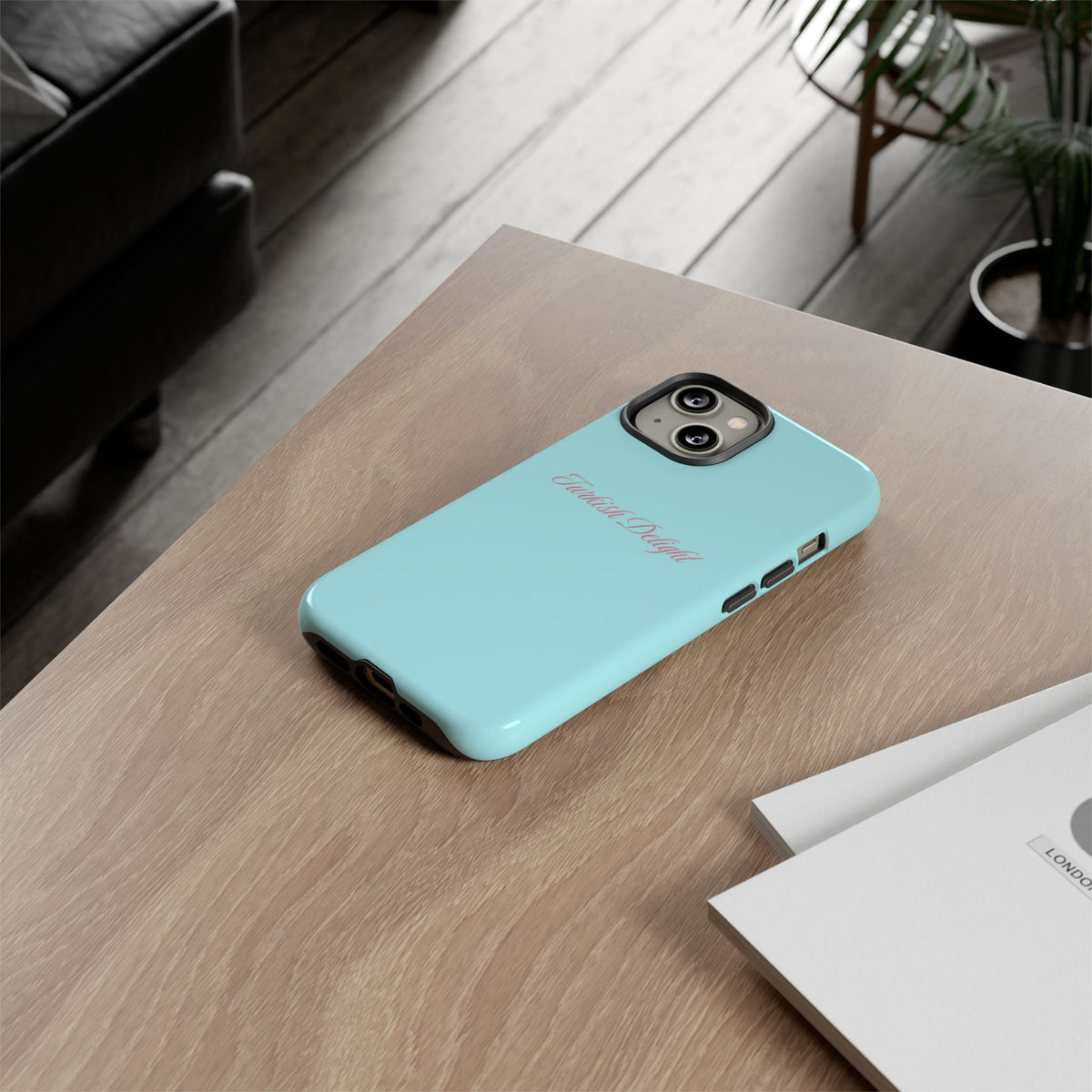 Turquoise 'Turkish Delight' Tough Phone Case — Slim Protective iPhone Case
