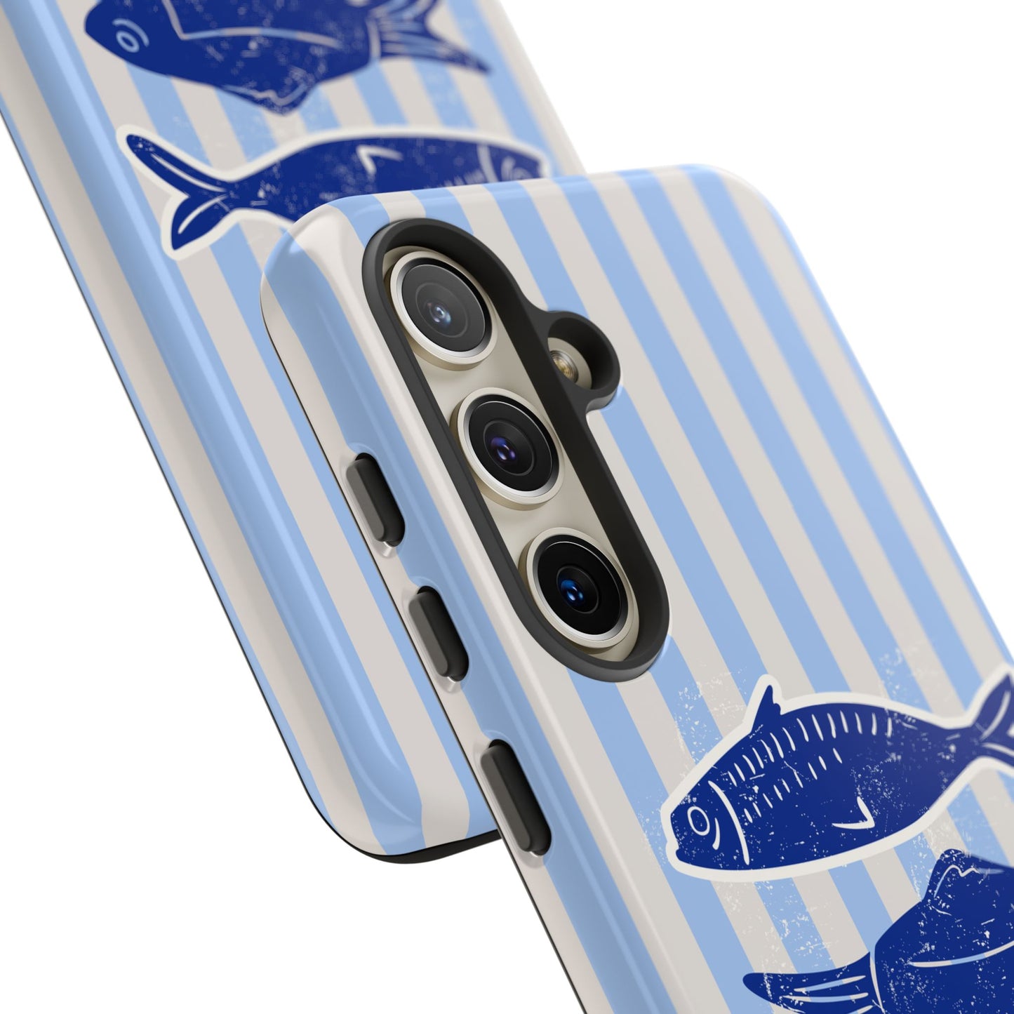 Nautical Blue Fish Phone Case