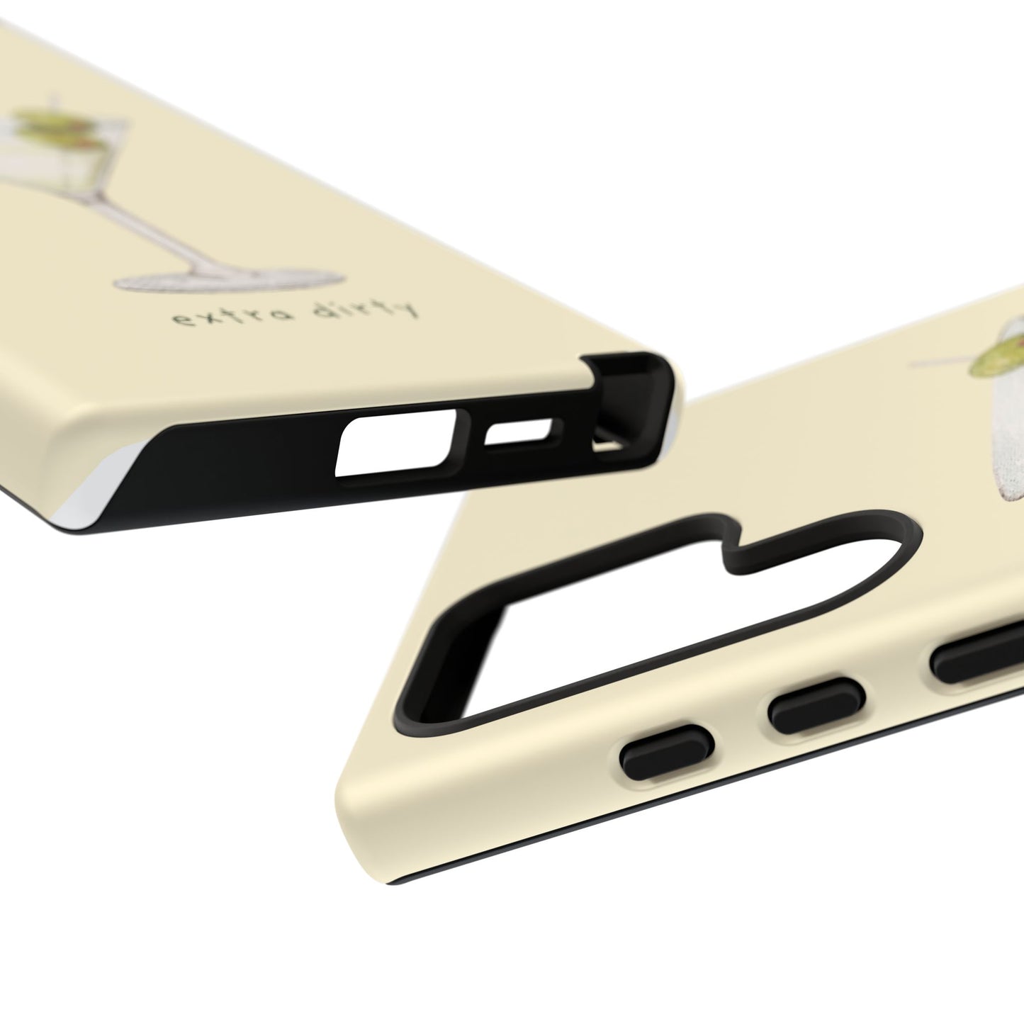 Phone Case — 'Extra Dirty' Martini Graphic