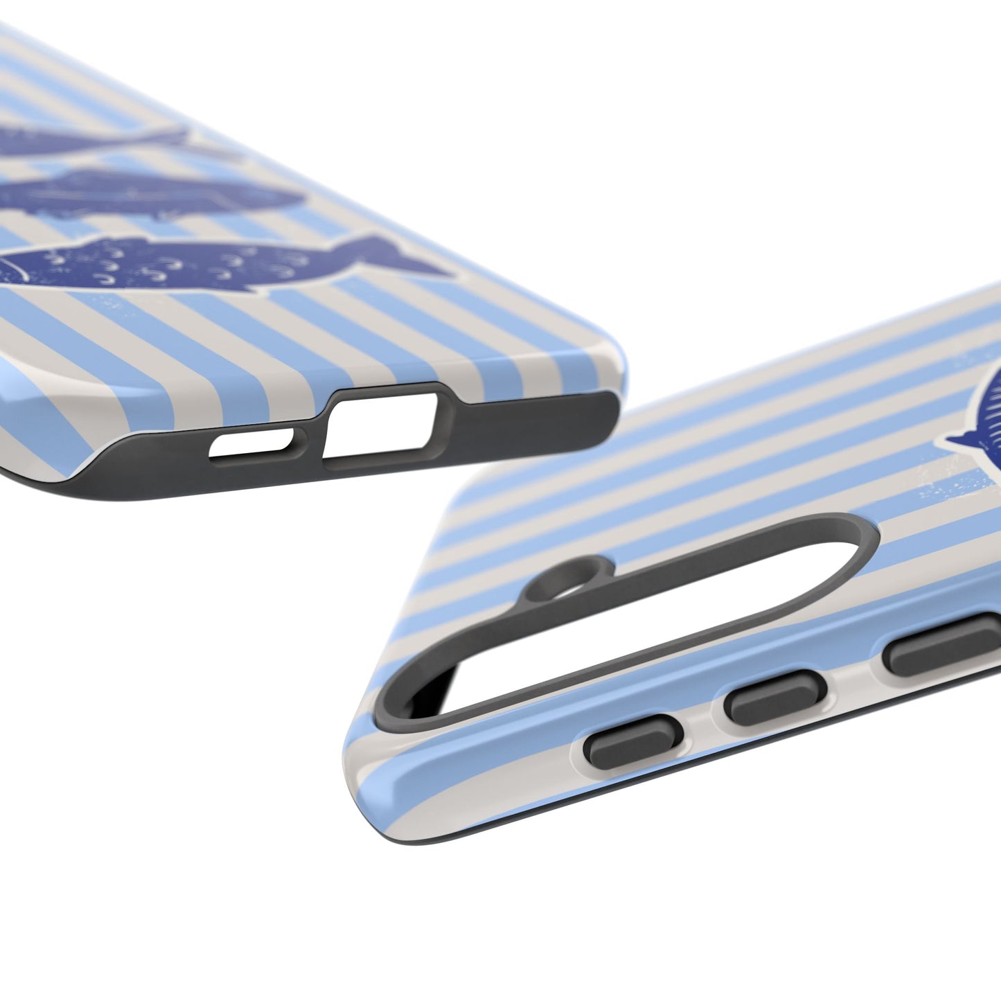 Nautical Blue Fish Phone Case