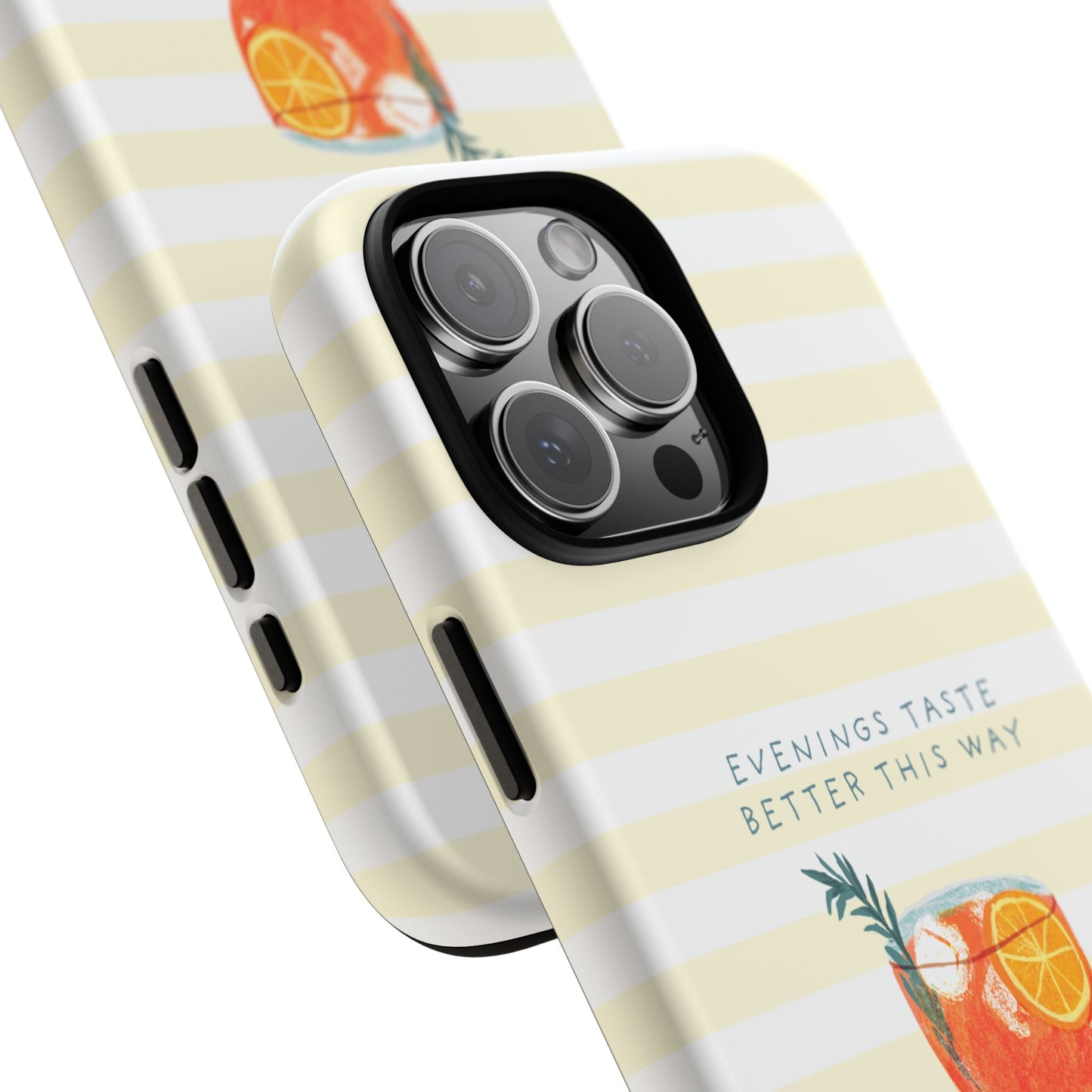 Phone Case — 'Evenings Taste Better This Way' Cocktail Design