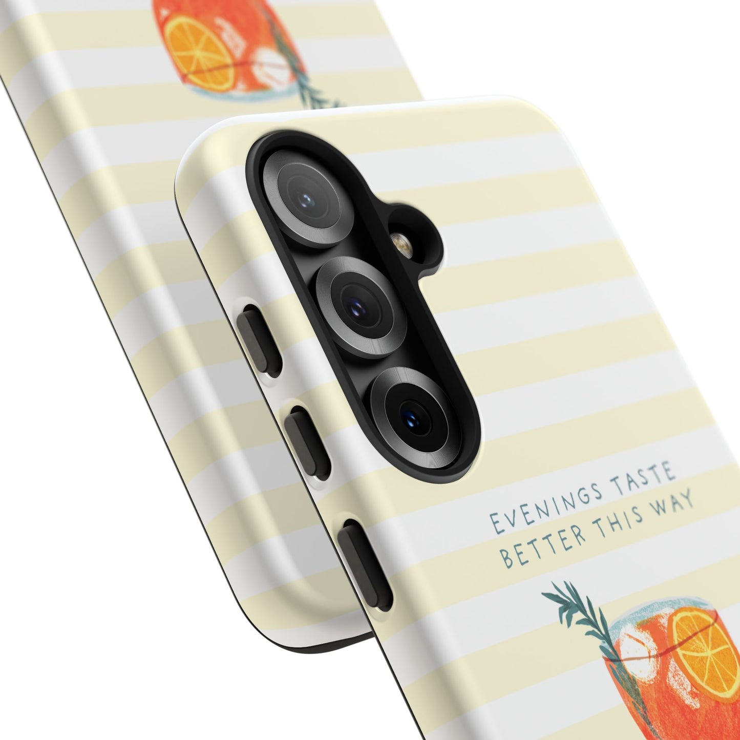 Phone Case — 'Evenings Taste Better This Way' Cocktail Design