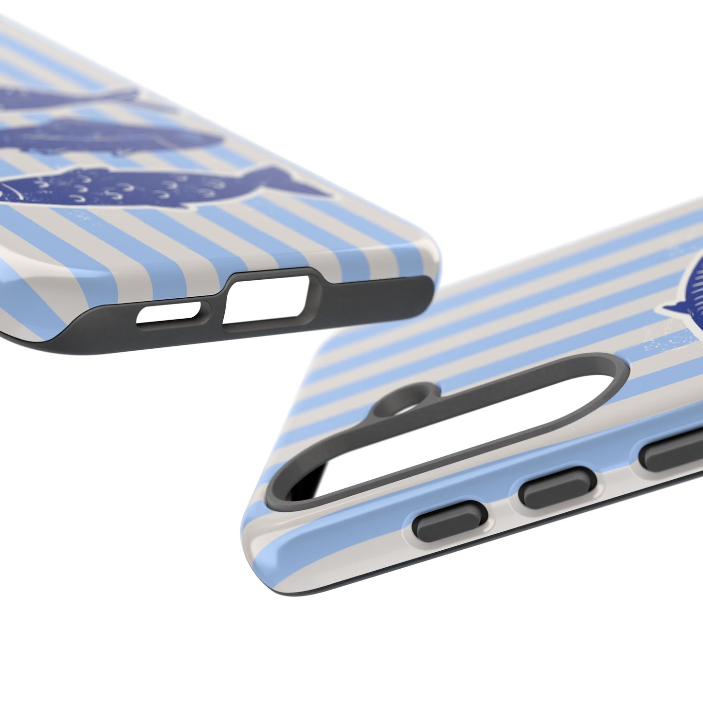 Nautical Blue Fish Phone Case