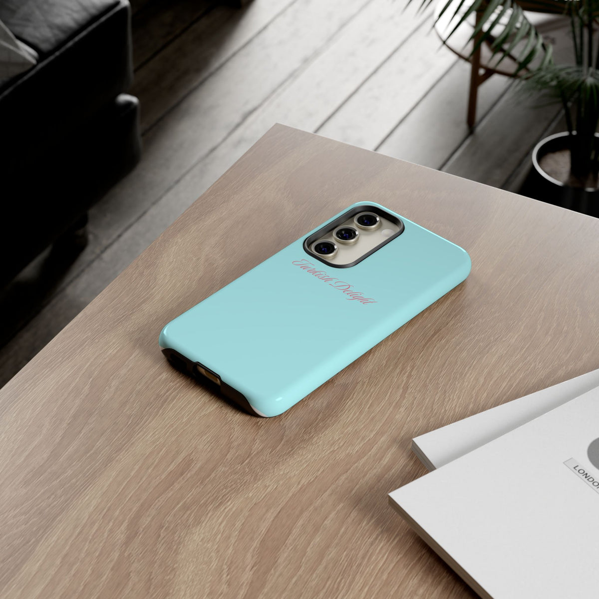Turquoise 'Turkish Delight' Tough Phone Case — Slim Protective iPhone Case