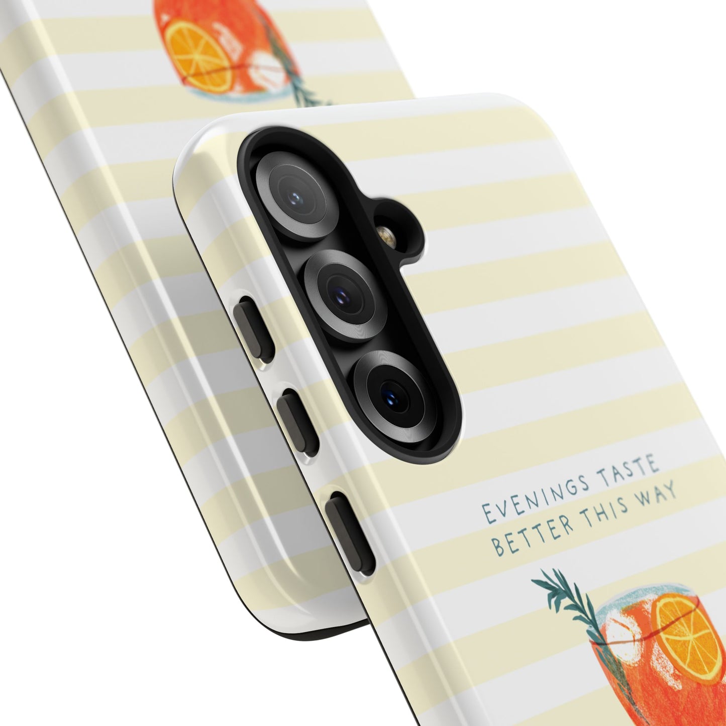 Phone Case — 'Evenings Taste Better This Way' Cocktail Design