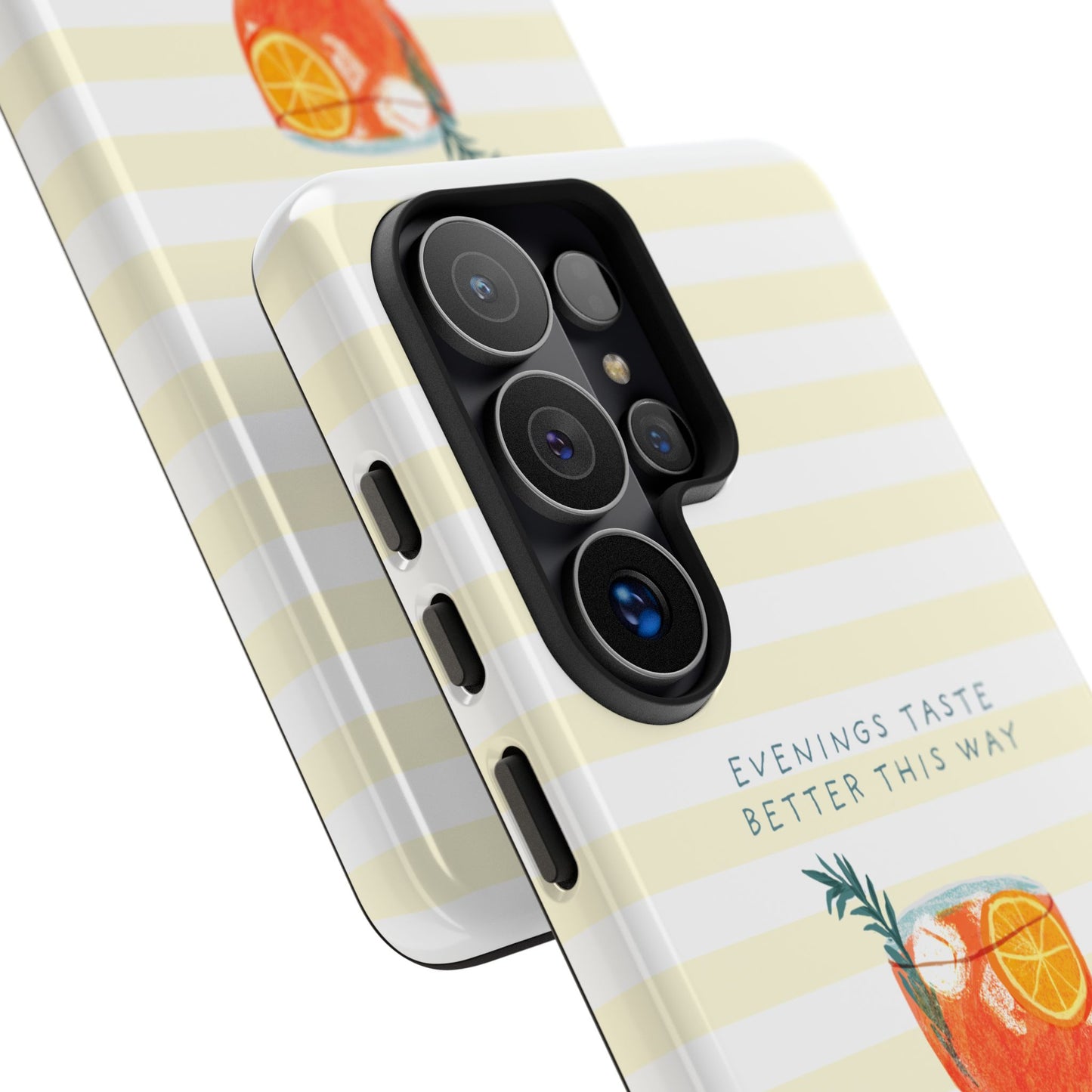 Phone Case — 'Evenings Taste Better This Way' Cocktail Design