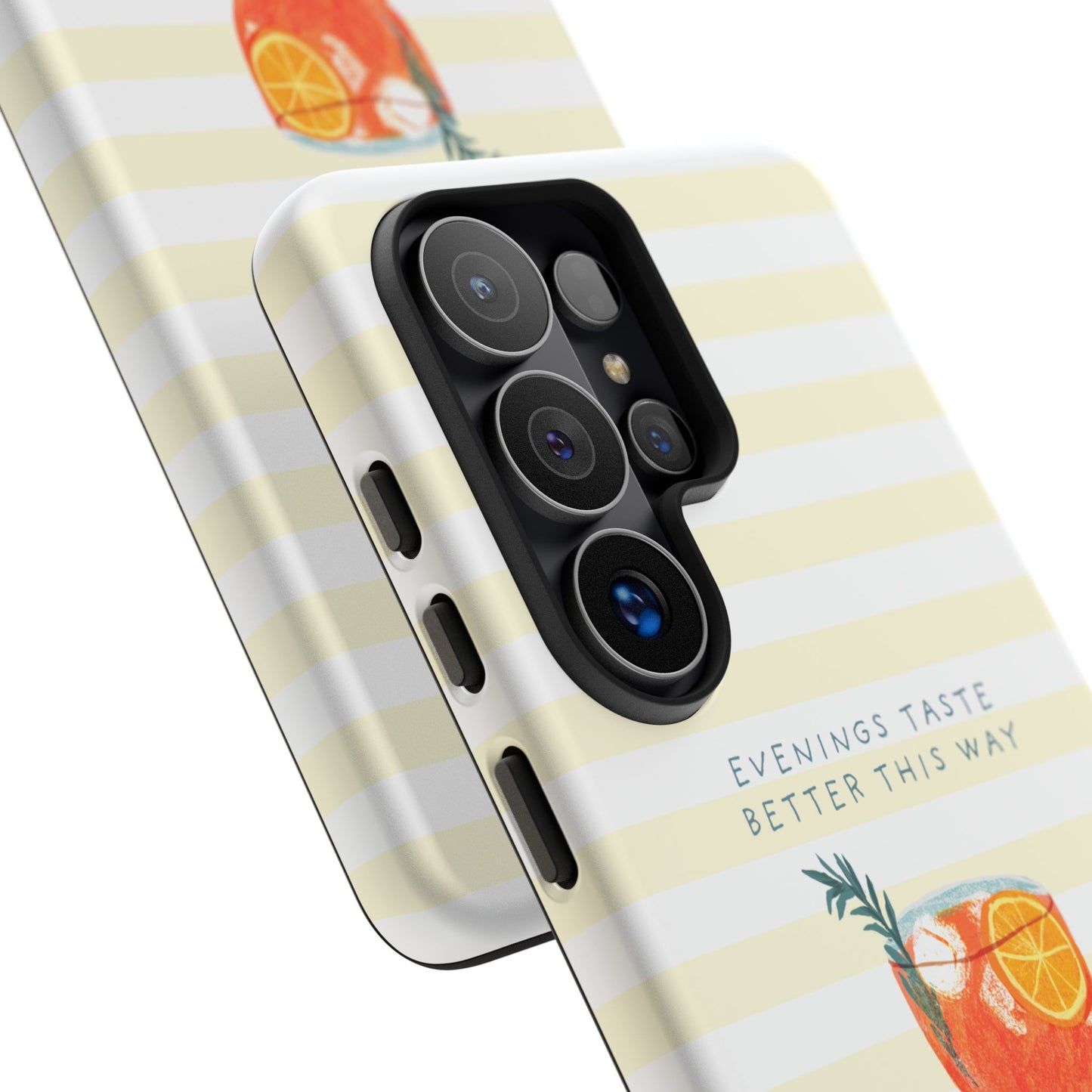 Phone Case — 'Evenings Taste Better This Way' Cocktail Design