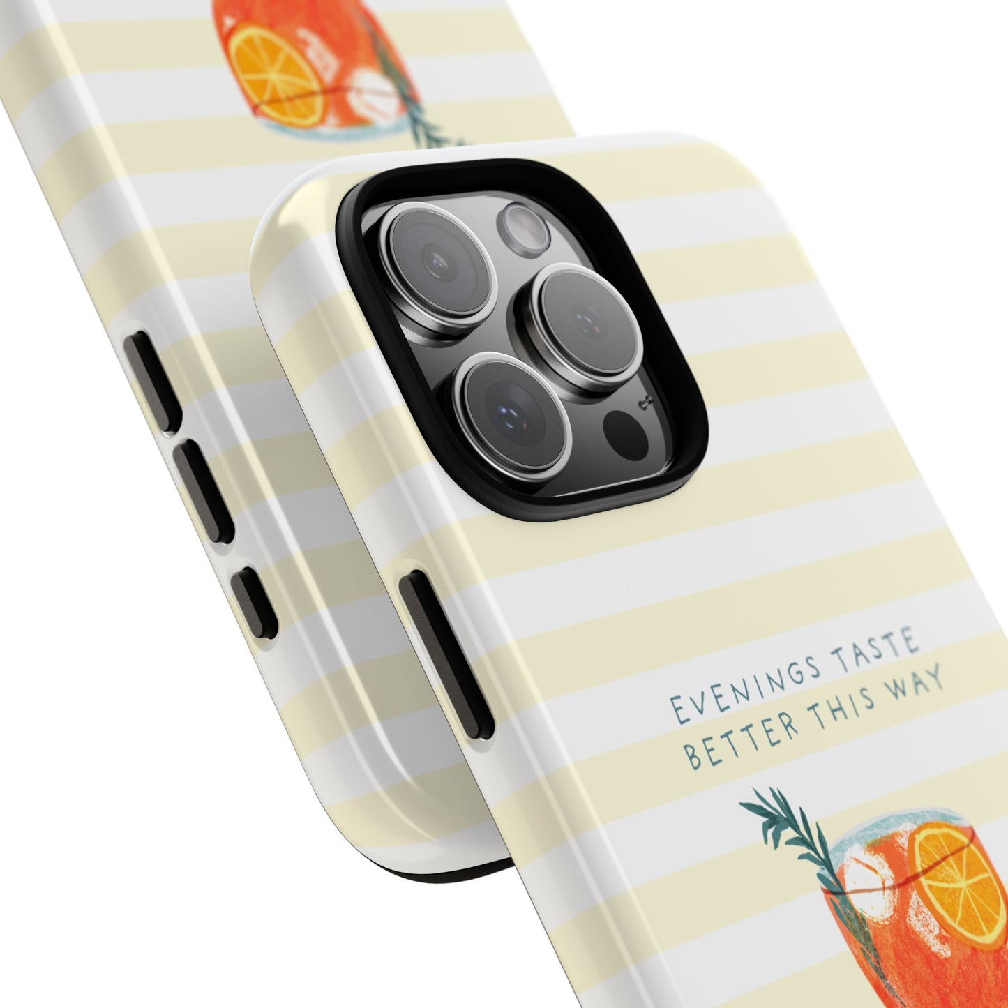 Phone Case — 'Evenings Taste Better This Way' Cocktail Design
