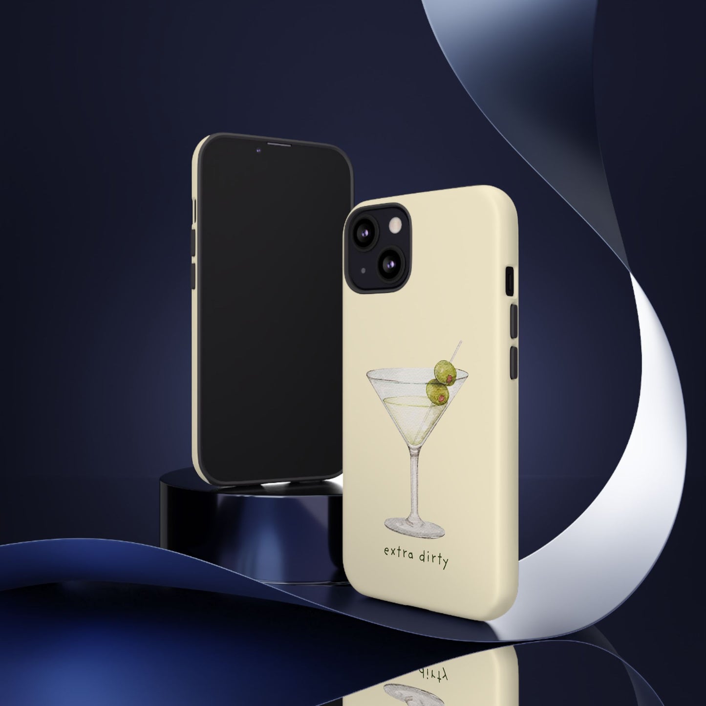 Phone Case — 'Extra Dirty' Martini Graphic