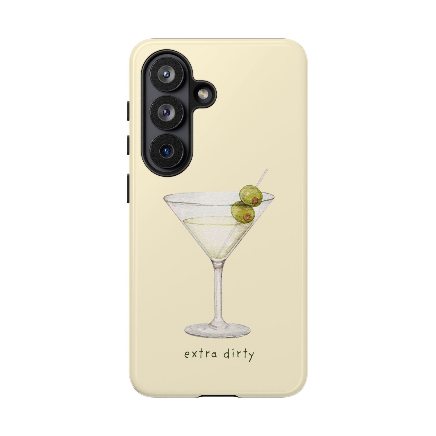 Phone Case — 'Extra Dirty' Martini Graphic